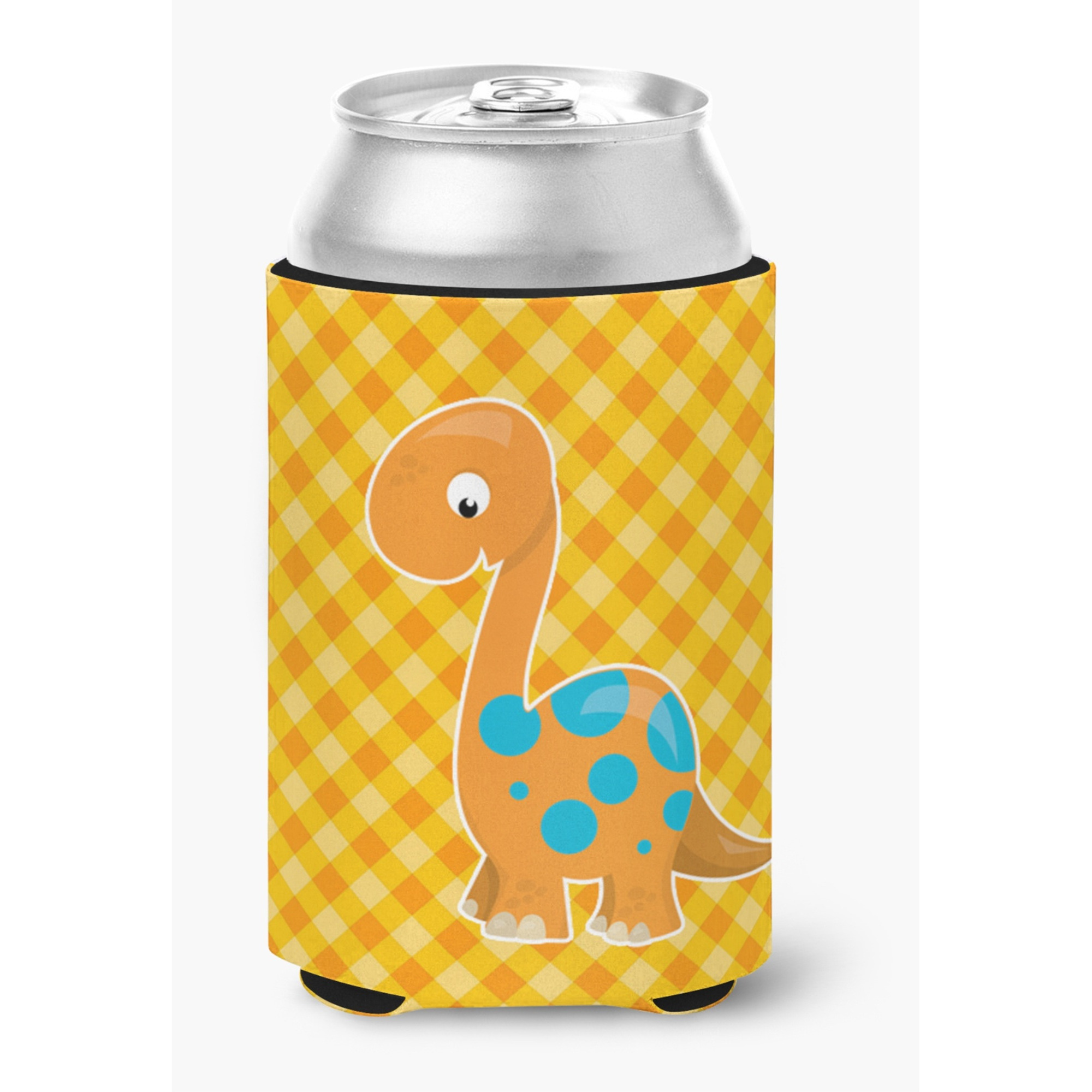 &quotCaroline's Treasures Brontosaurus Dinosaur Can or Bottle Hugger, Can Hugger, Multicolor"