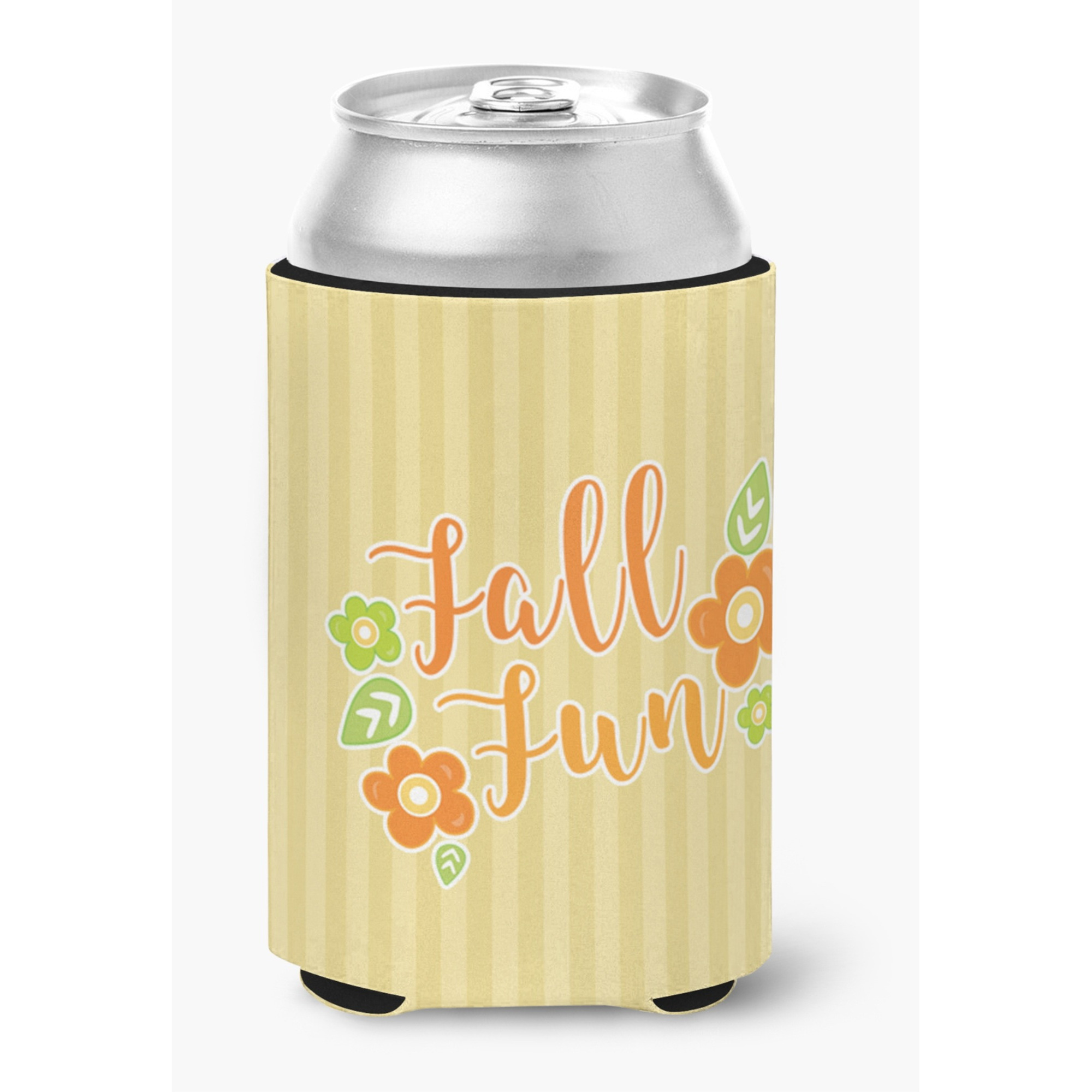 &quotCaroline's Treasures Fall Fun Stripes Can or Bottle Hugger, Can Hugger, Multicolor"