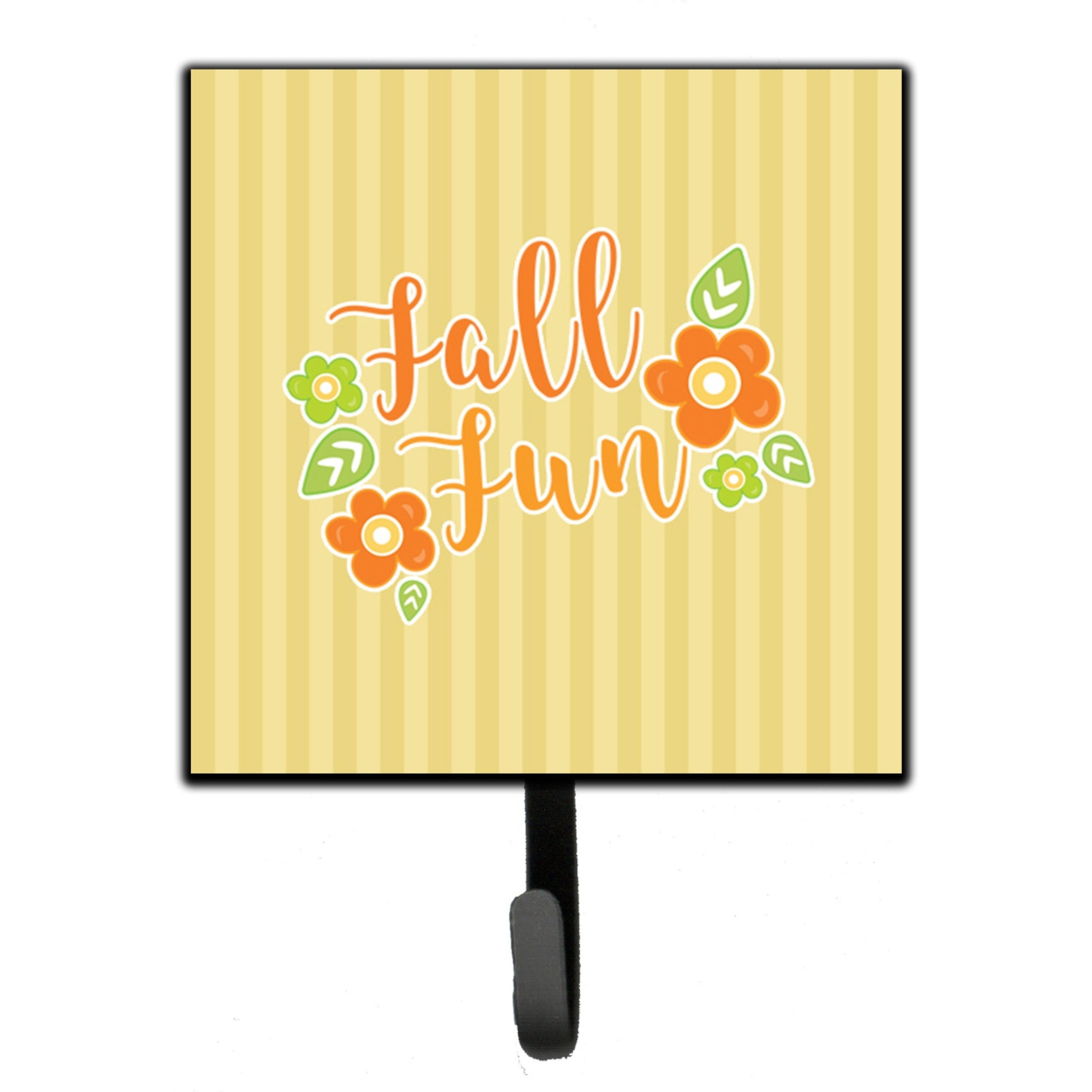 &quotCaroline's Treasures Fall Fun Stripes Wall Hook, Small, Multicolor"