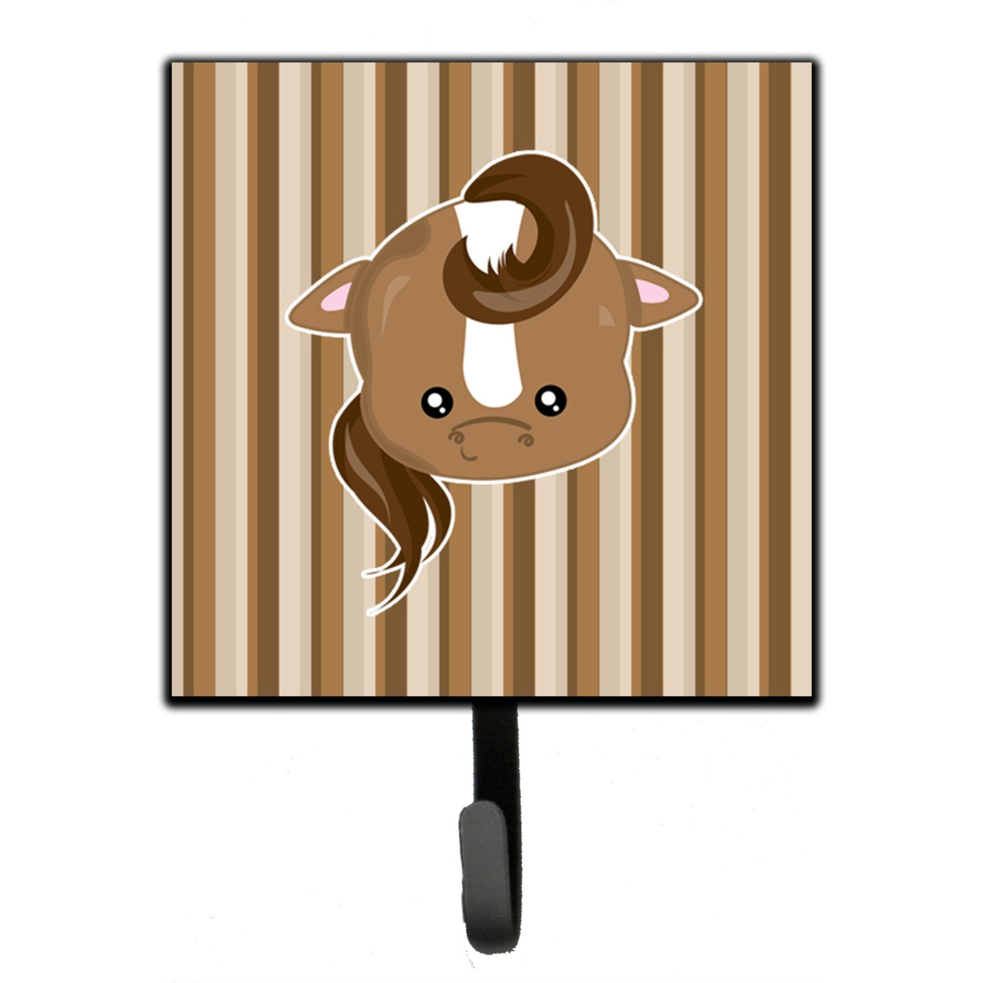 &quotCaroline's Treasures Horse Face Wall Hook, Small, Multicolor"