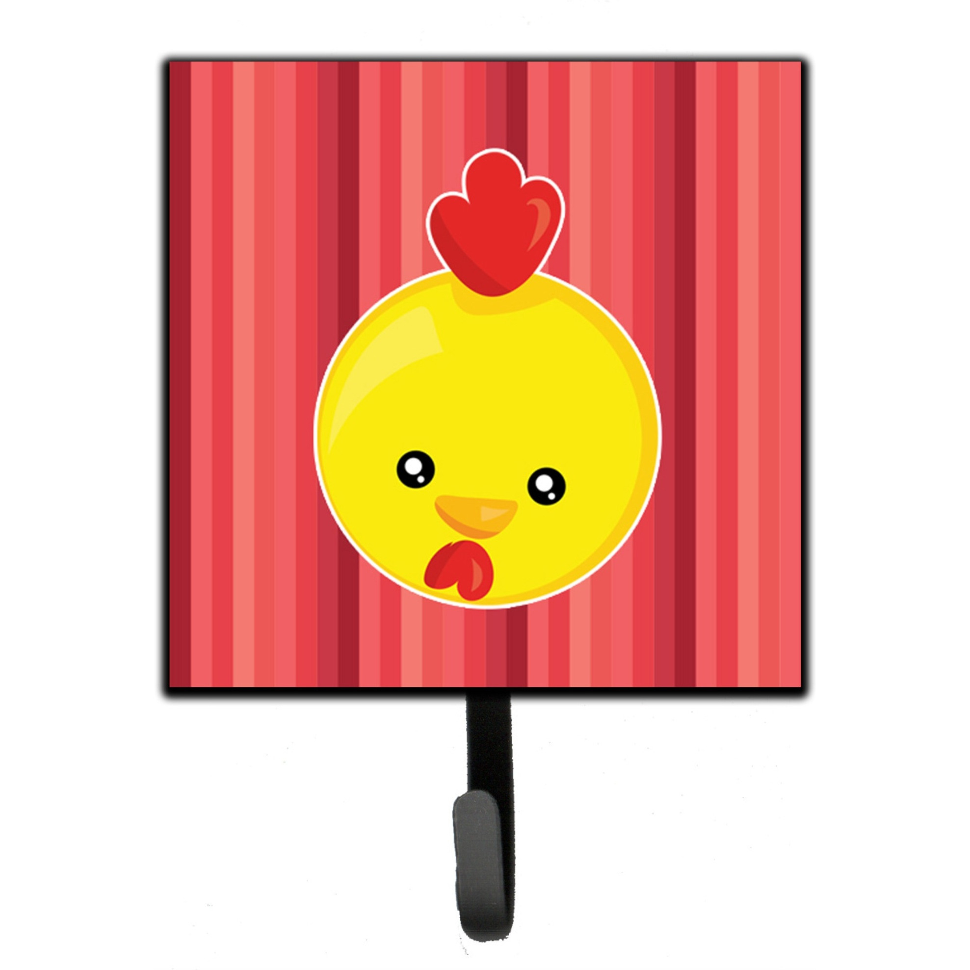 &quotCaroline's Treasures Chicken Face Wall Hook, Small, Multicolor"