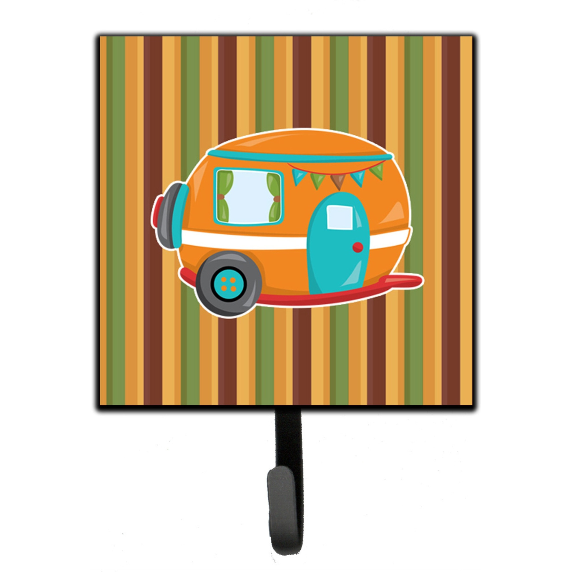 &quotCaroline's Treasures Retro Camper Wall Hook, Small, Multicolor"