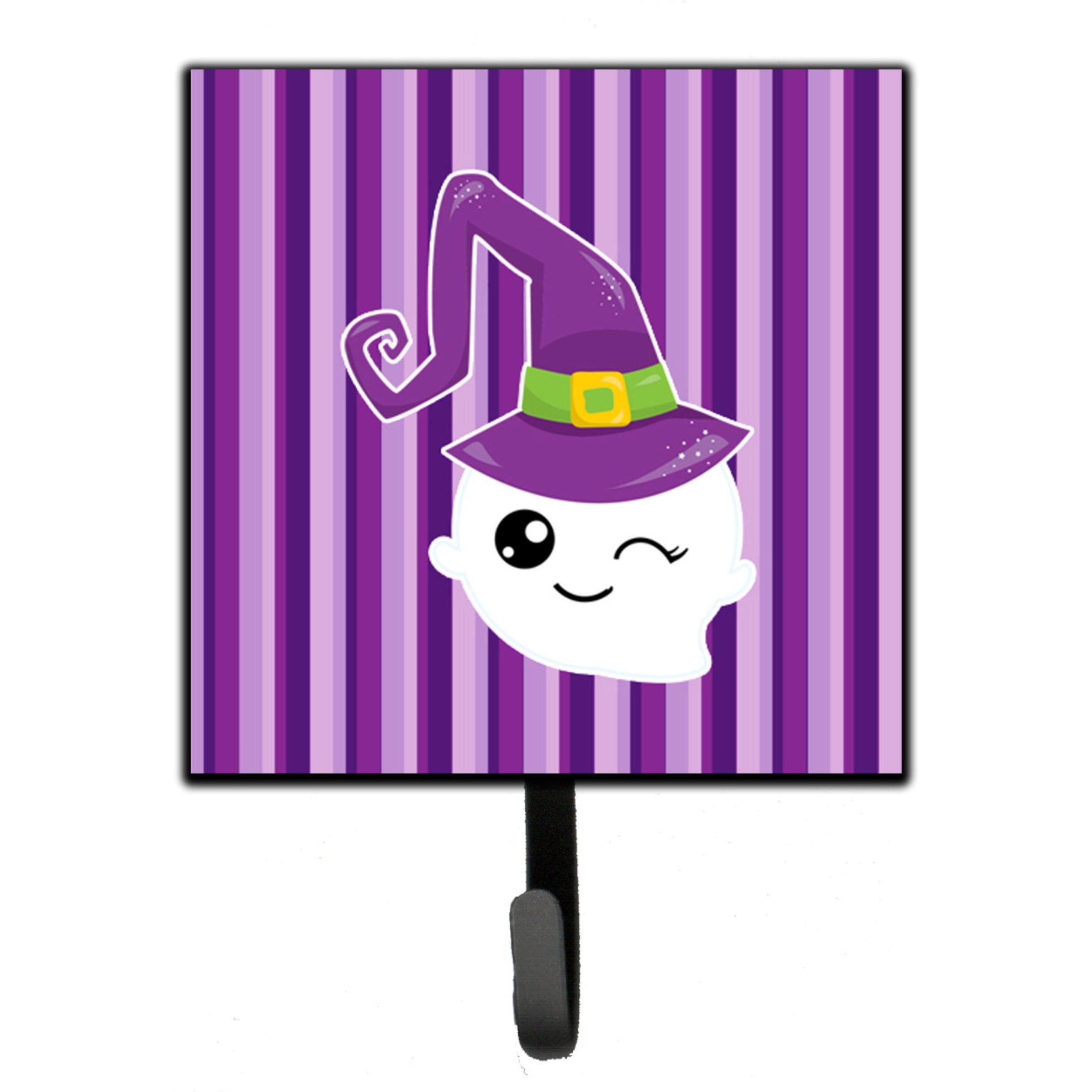 &quotCaroline's Treasures Halloween Ghost Witch Wall Hook, Small, Multicolor"