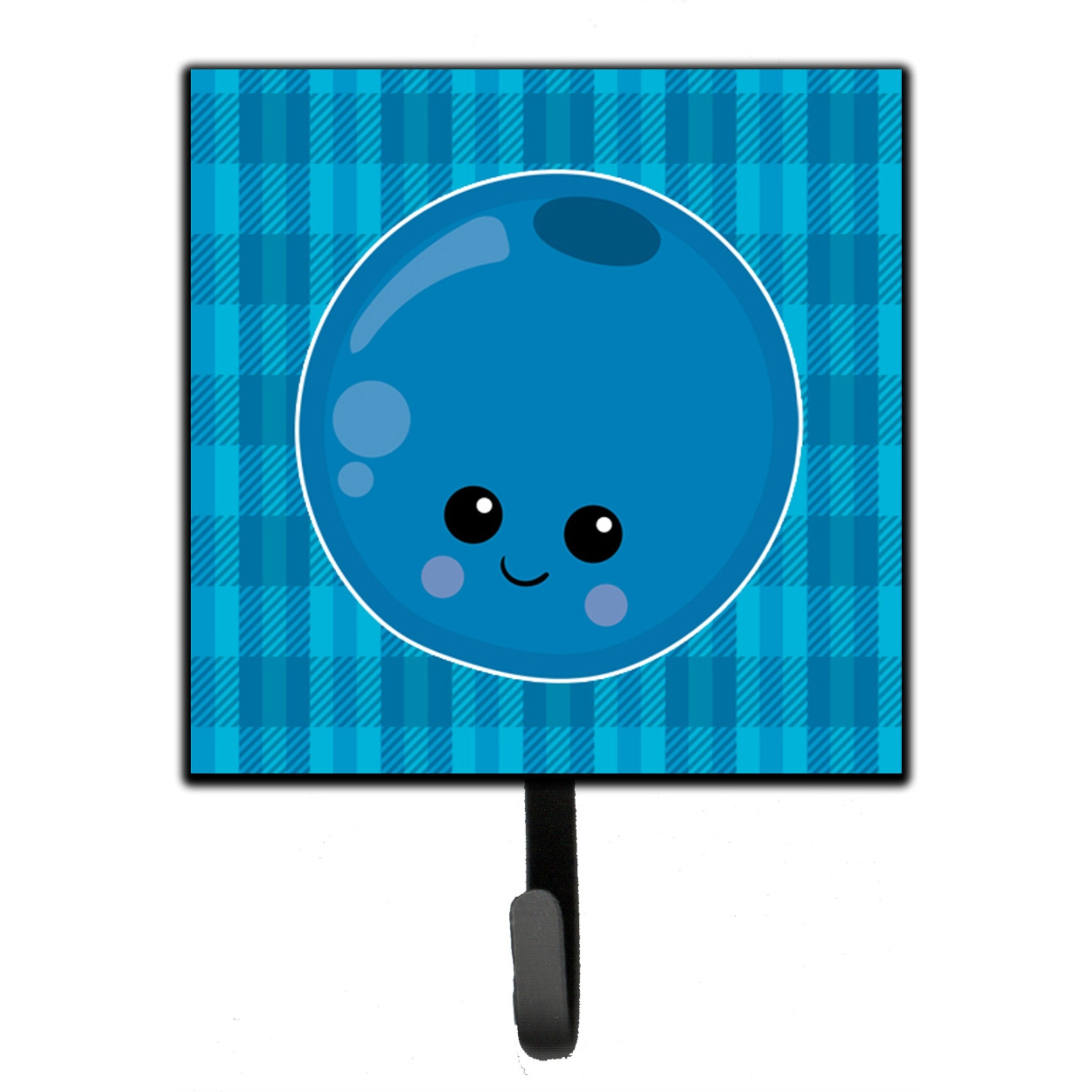 &quotCaroline's Treasures Blueberry Face Wall Hook, Small, Multicolor"