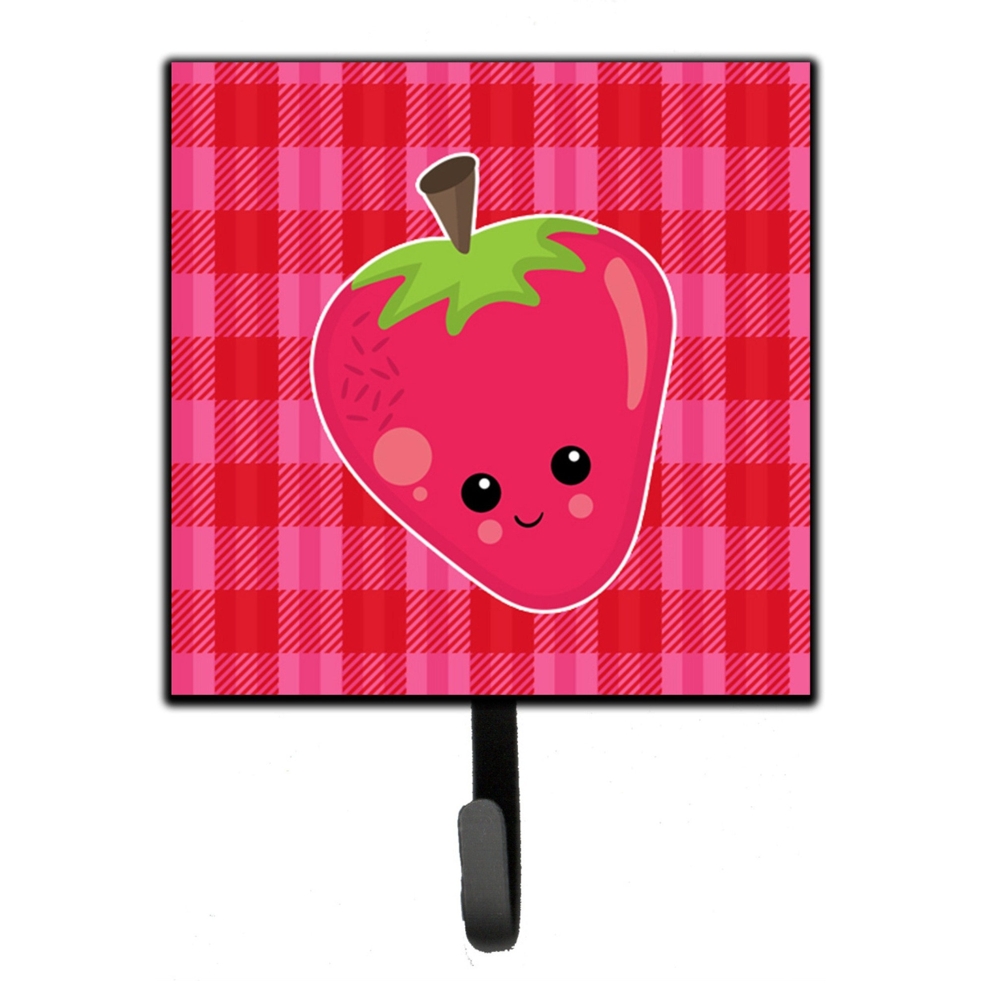 &quotCaroline's Treasures Strawberry Face Wall Hook, Small, Multicolor"