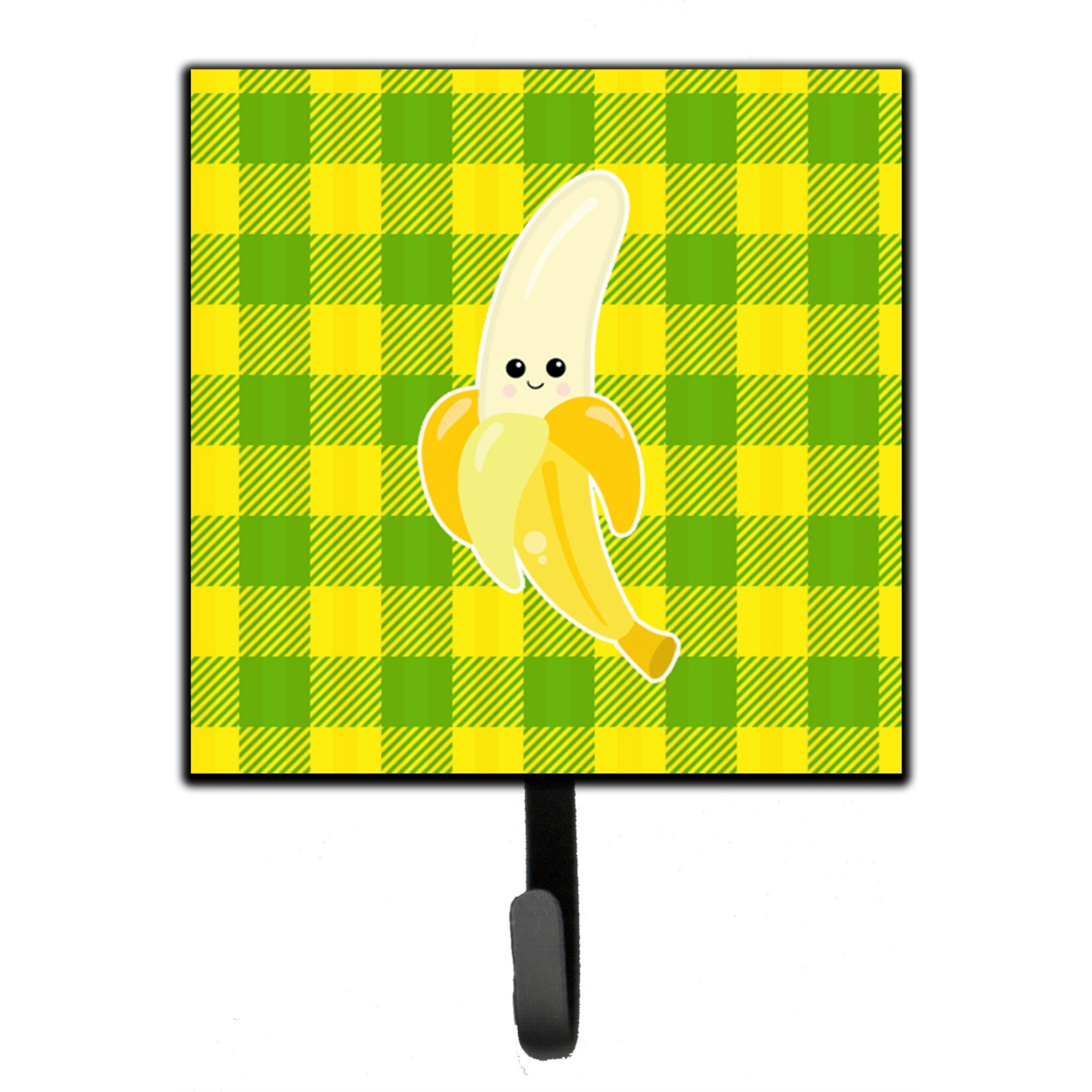 &quotCaroline's Treasures Banana Face Wall Hook, Small, Multicolor"