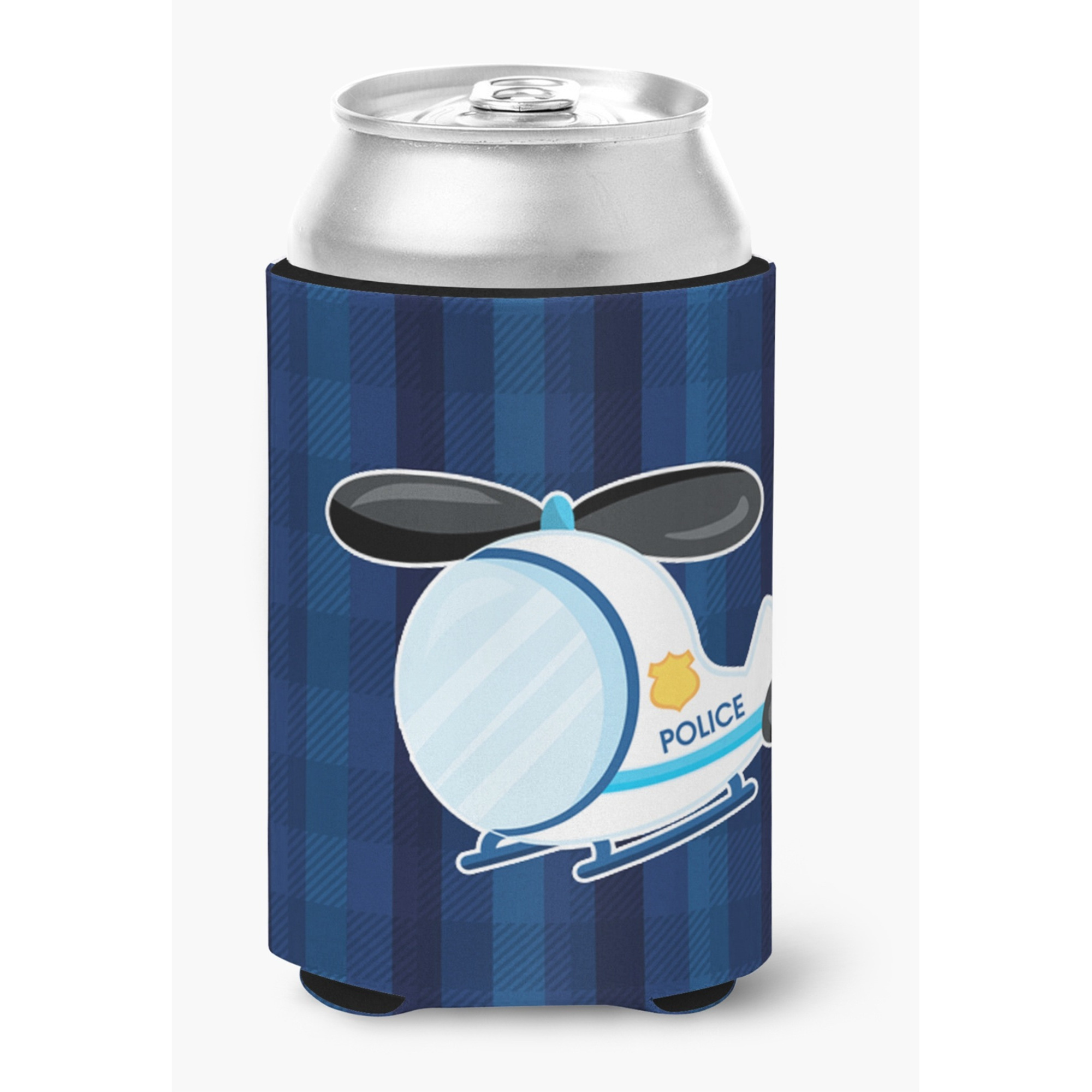 &quotCaroline's Treasures Police Helicopter Can or Bottle Hugger, Can Hugger, Multicolor"