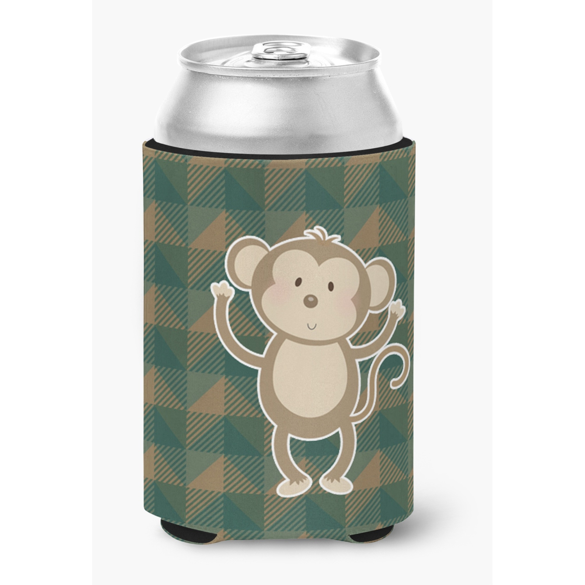 &quotCaroline's Treasures BB7025CC Monkey Can or Bottle Hugger, Can Hugger, Multicolor"