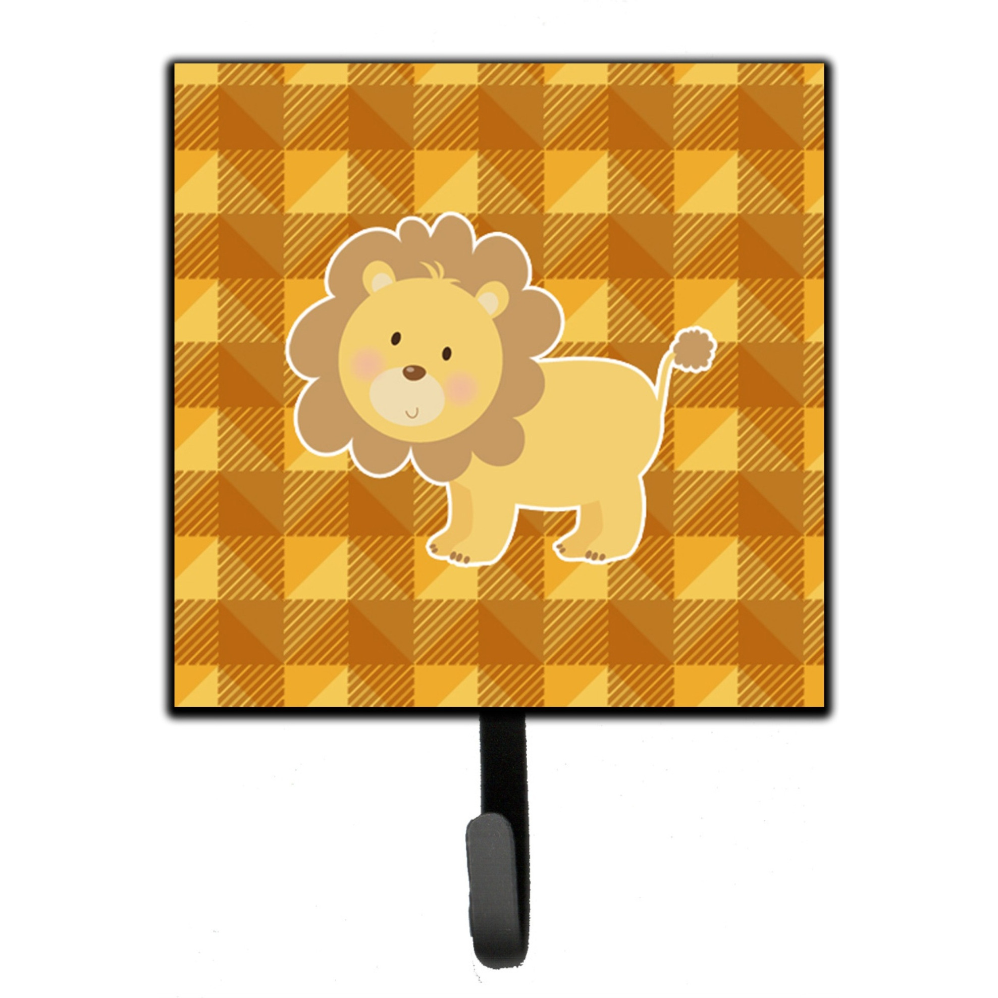 &quotCaroline's Treasures Lion Wall Hook, Small, Multicolor"