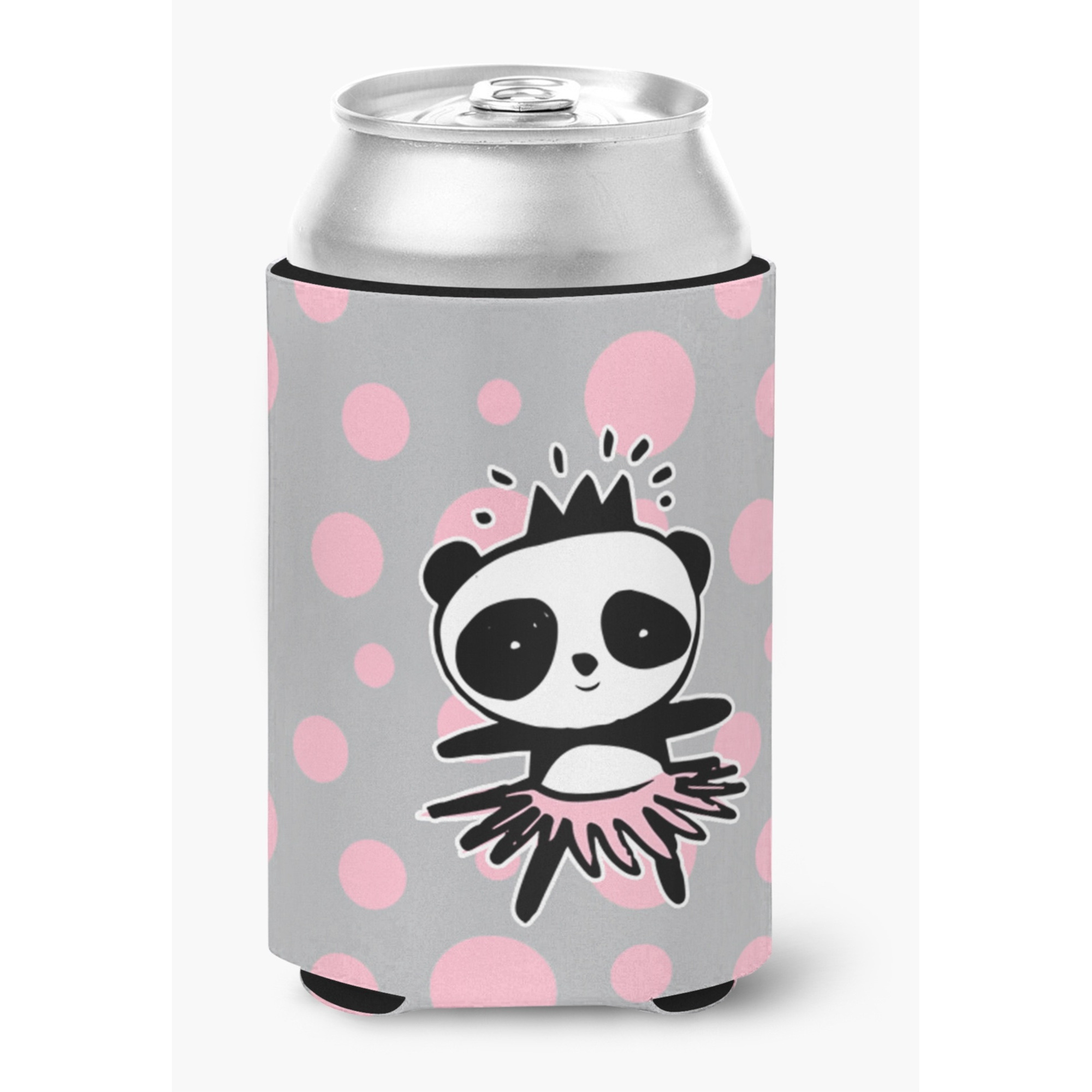 &quotCaroline's Treasures Panda Bear Ballerina Can or Bottle Hugger, Can Hugger, Multicolor"