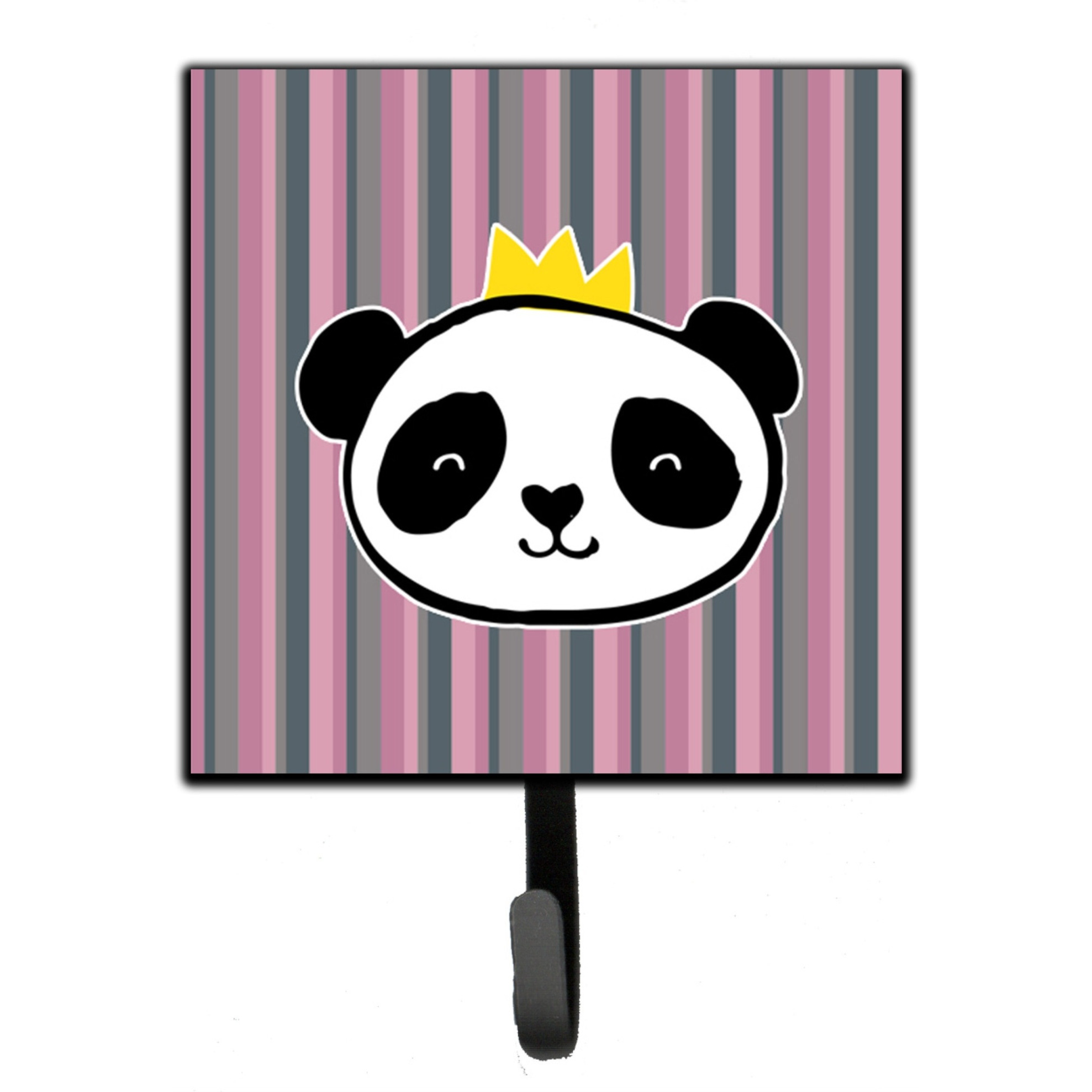 &quotCaroline's Treasures Panda Bear Queen Wall Hook, Small, Multicolor"