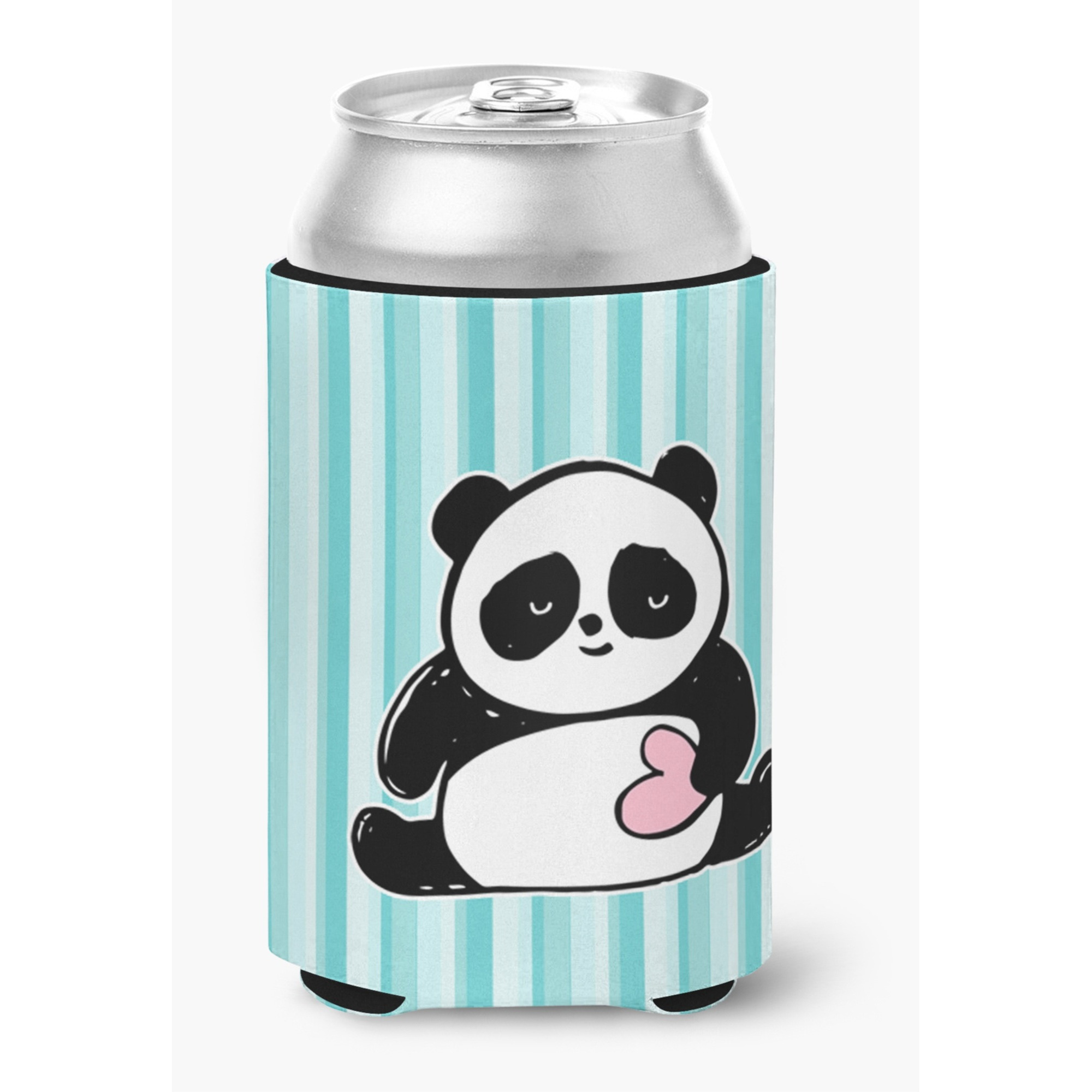 &quotCaroline's Treasures Panda Bear love Can or Bottle Hugger, Can Hugger, Multicolor"