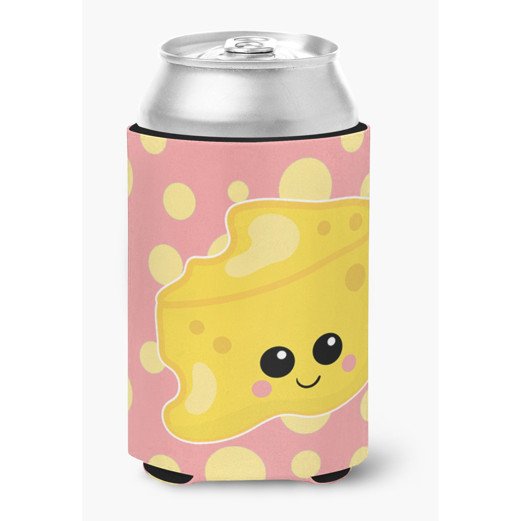 &quotCaroline's Treasures Cheese Head Face Can or Bottle Hugger, Can Hugger, Multicolor"