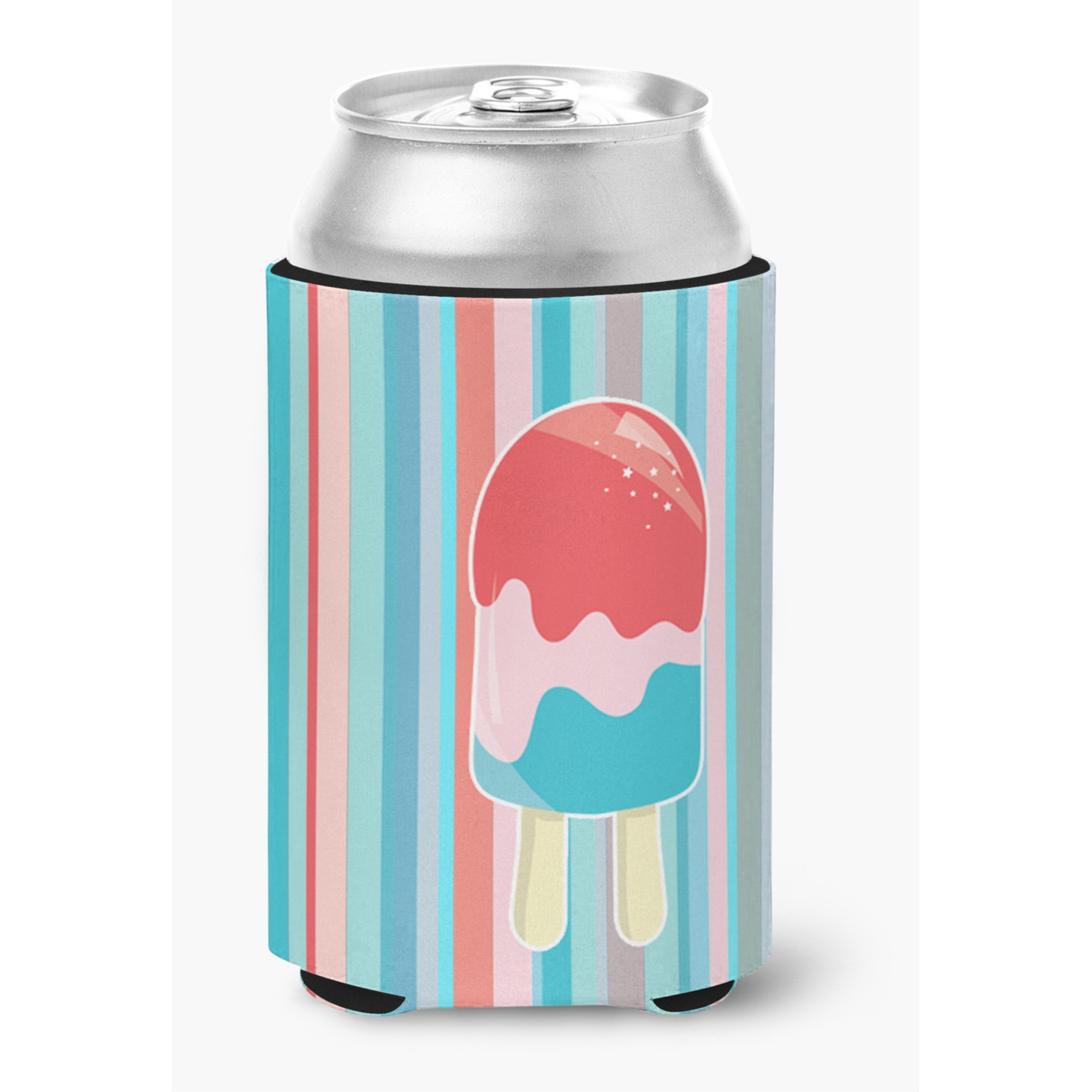 &quotCaroline's Treasures Ice Pop Popcicle Red Pink Blue Can or Bottle Hugger, Can Hugger, Multicolor"
