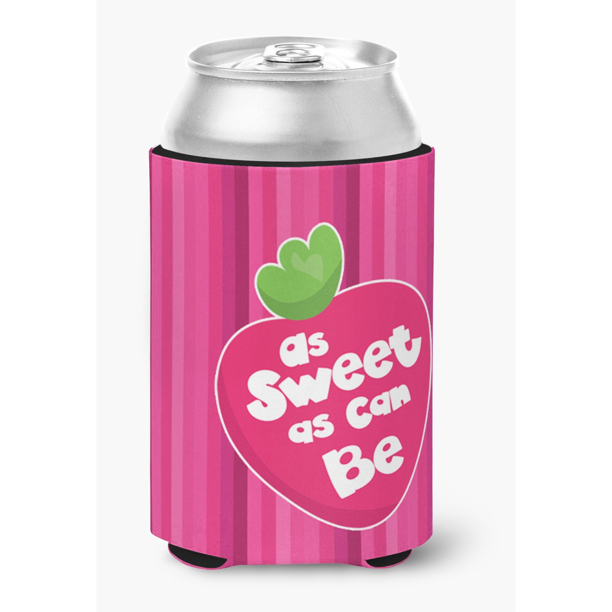 &quotCaroline's Treasures Stawberry As Sweet As Can Be Can or Bottle Hugger, Can Hugger, Multicolor"