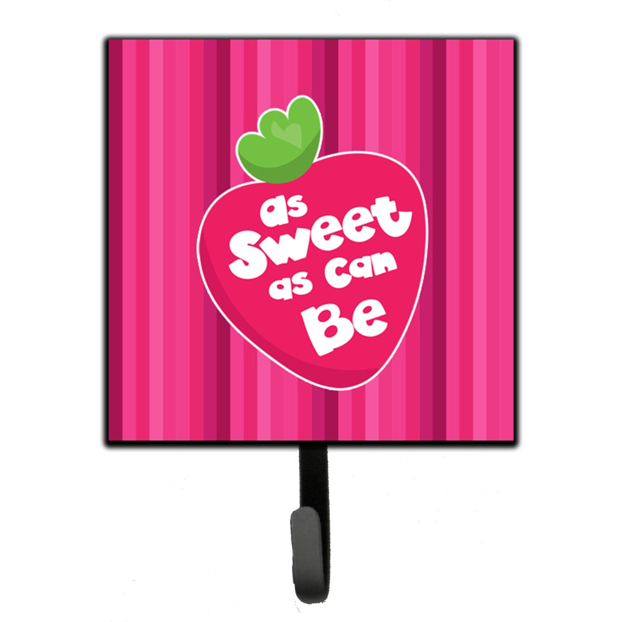 &quotCaroline's Treasures Stawberry As Sweet as Can Be Wall Hook, Small, Multicolor"
