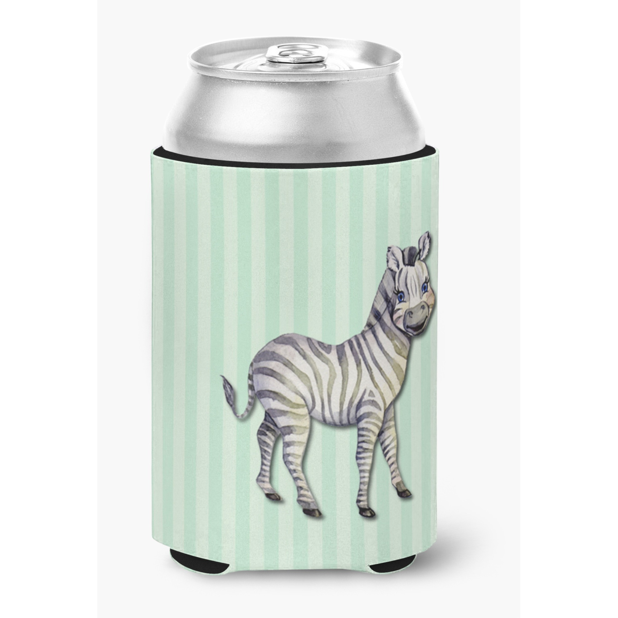 &quotCaroline's Treasures BB7143CC Zebra Can or Bottle Hugger, Can Hugger, Multicolor"