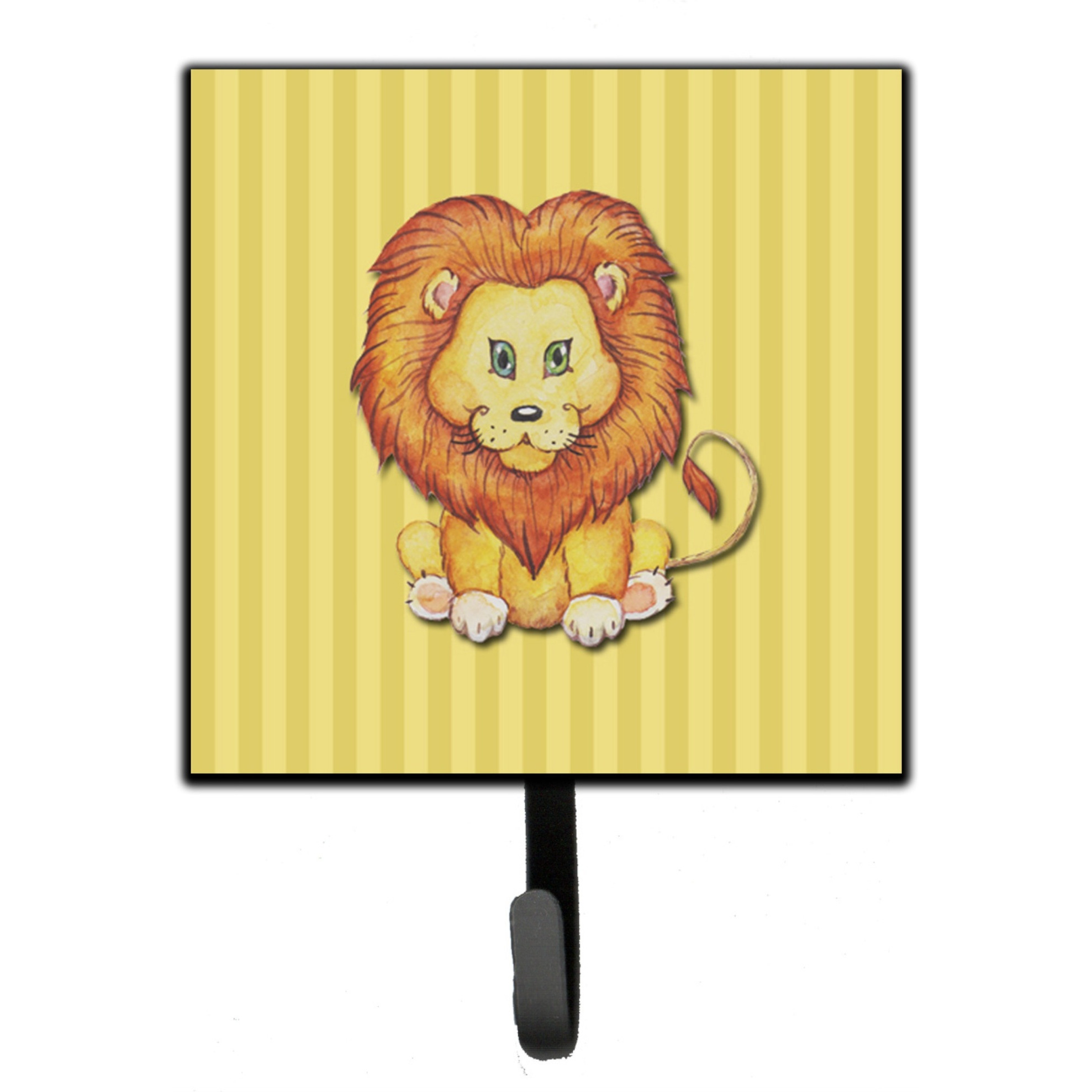 &quotCaroline's Treasures Lion Wall Hook, Small, Multicolor"