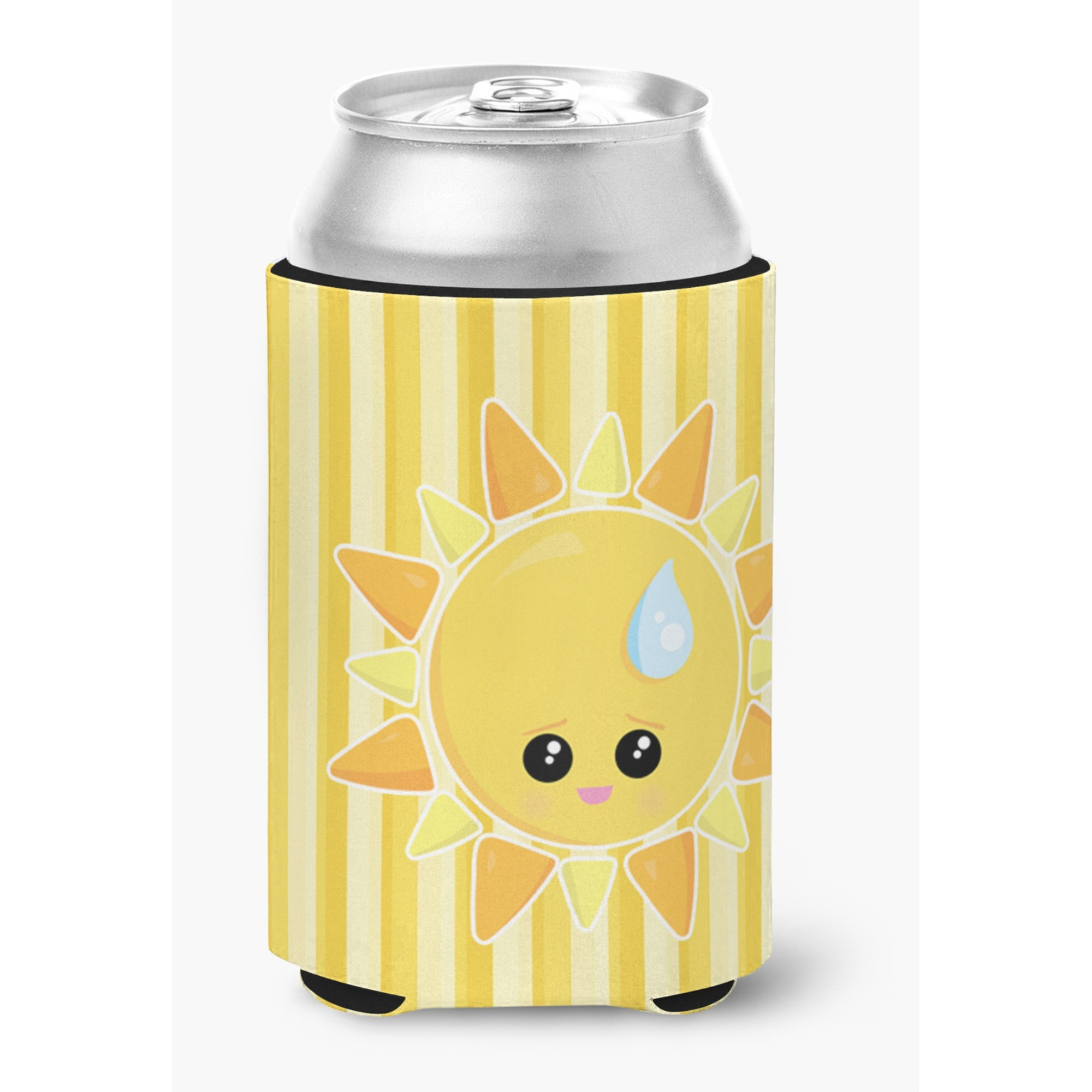 &quotCaroline's Treasures Weather Sun Sprinkle Face Can or Bottle Hugger, Can Hugger, Multicolor"