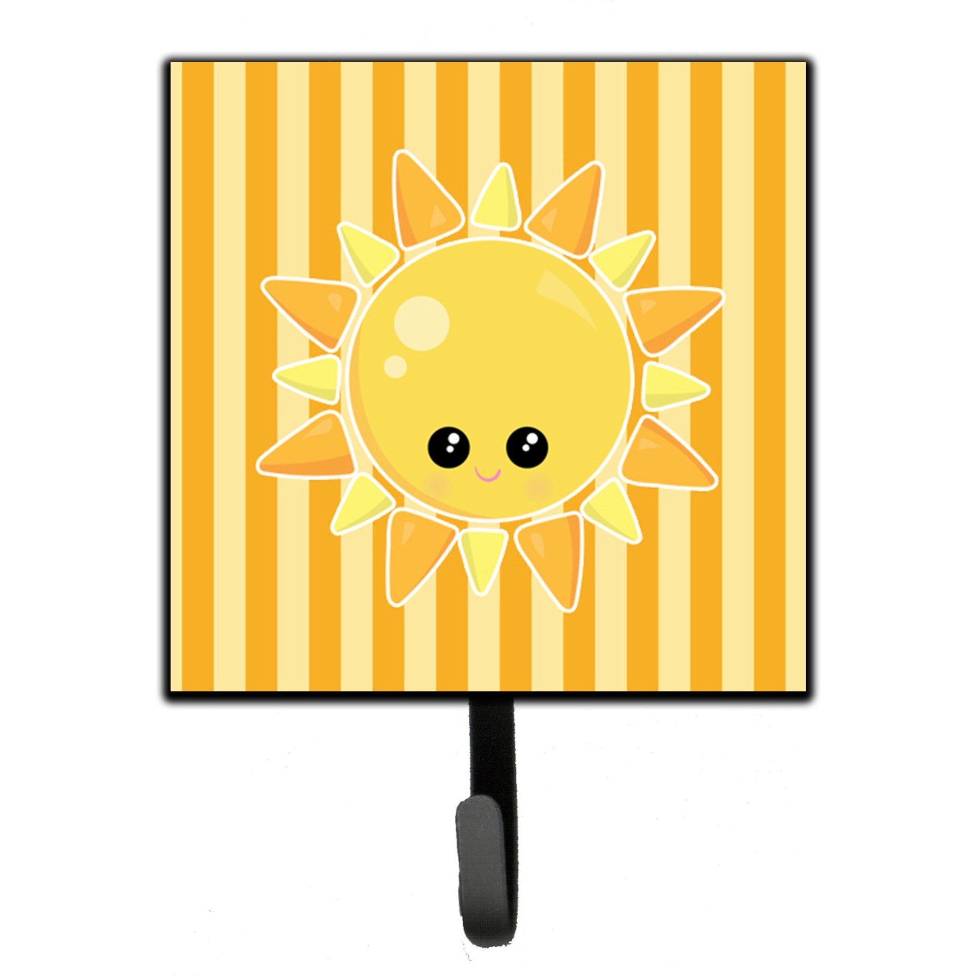 &quotCaroline's Treasures Weather Sunshine Face Wall Hook, Small, Multicolor"