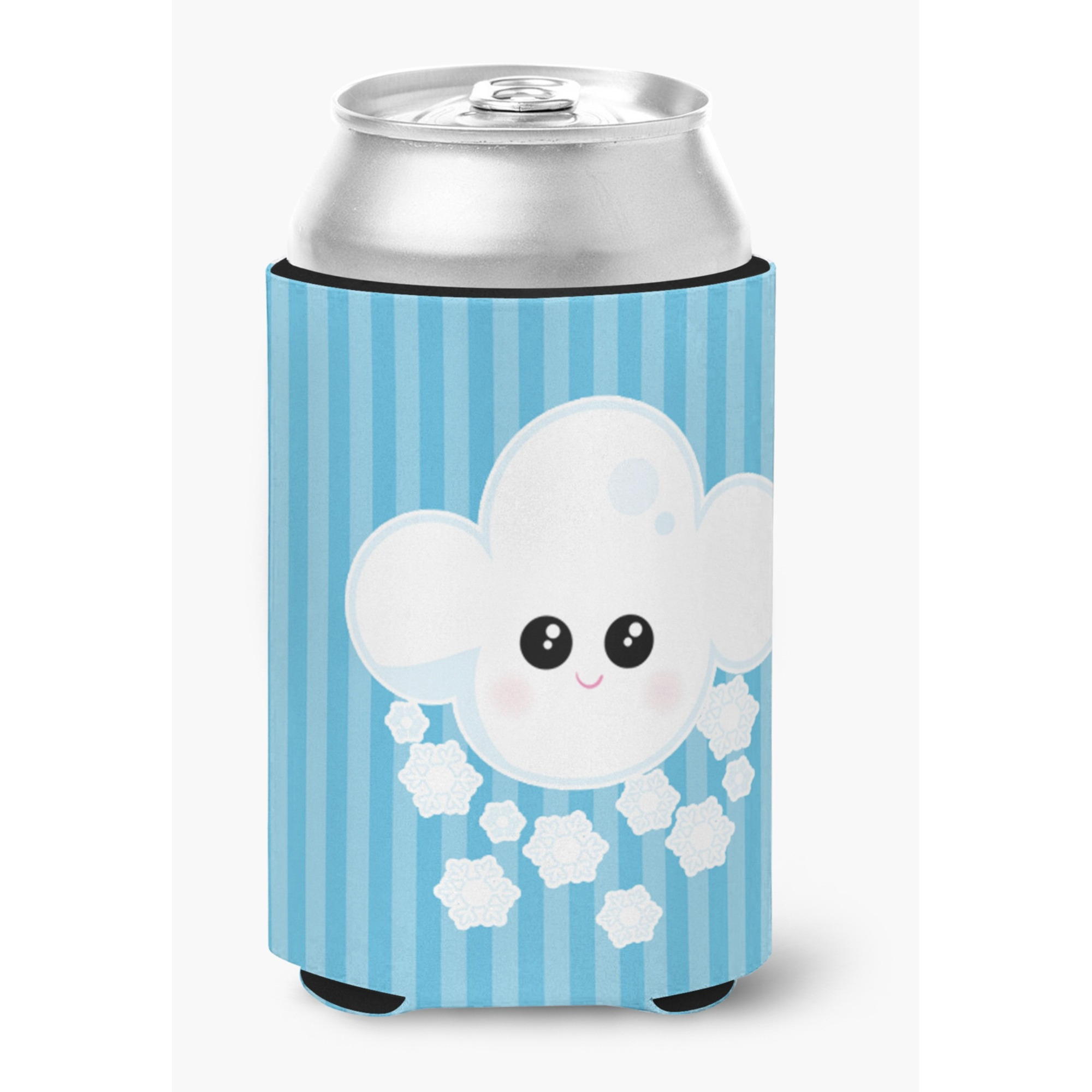 &quotCaroline's Treasures Weather Snowing Face Can or Bottle Hugger, Can Hugger, Multicolor"