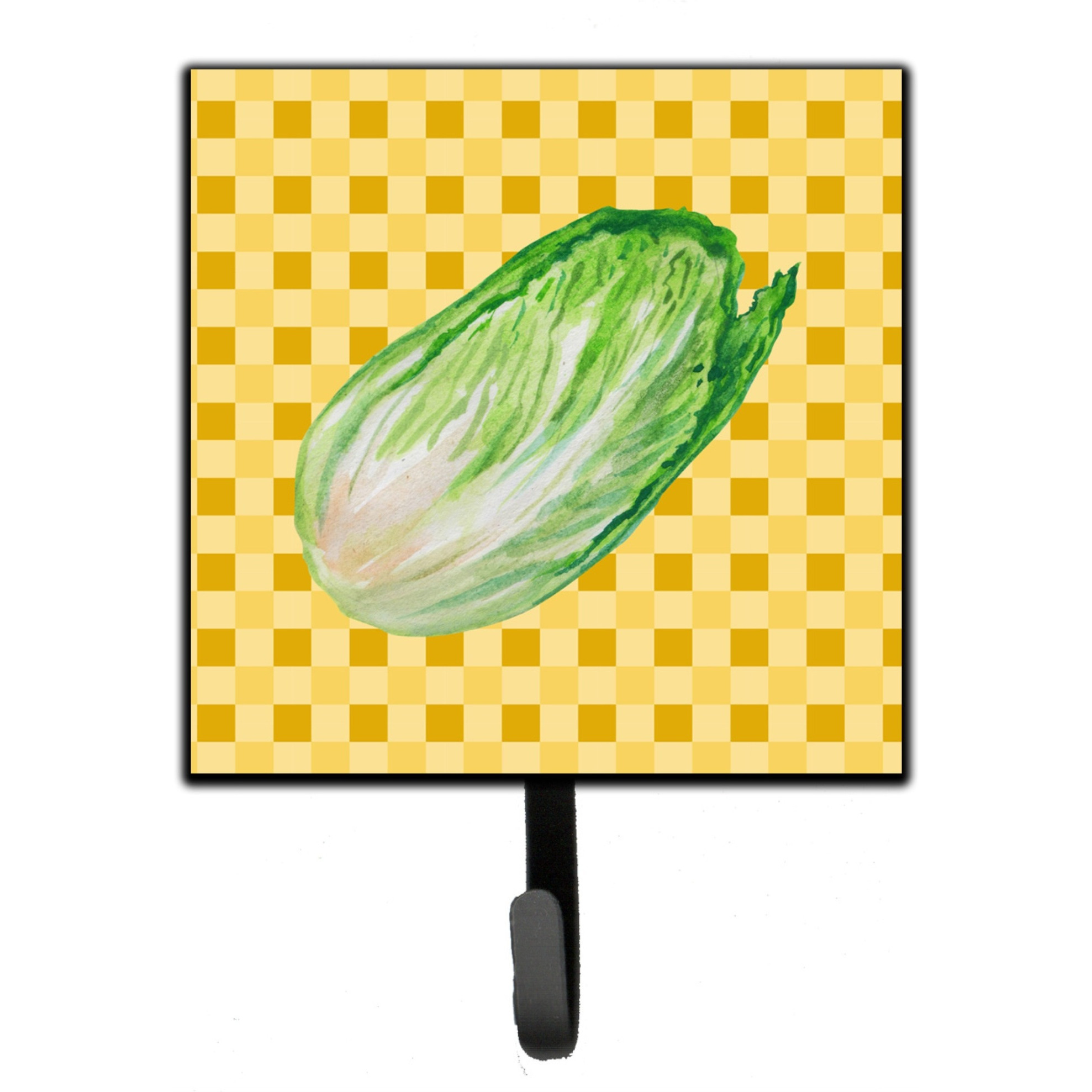 &quotCaroline's Treasures Chinese Cabbage on Basketweave Wall Hook, Small, Multicolor"