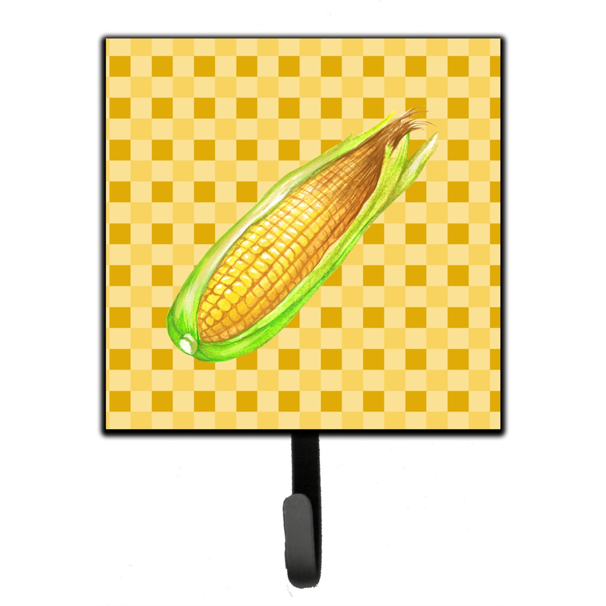 &quotCaroline's Treasures Corn on Basketweave Wall Hook, Small, Multicolor"