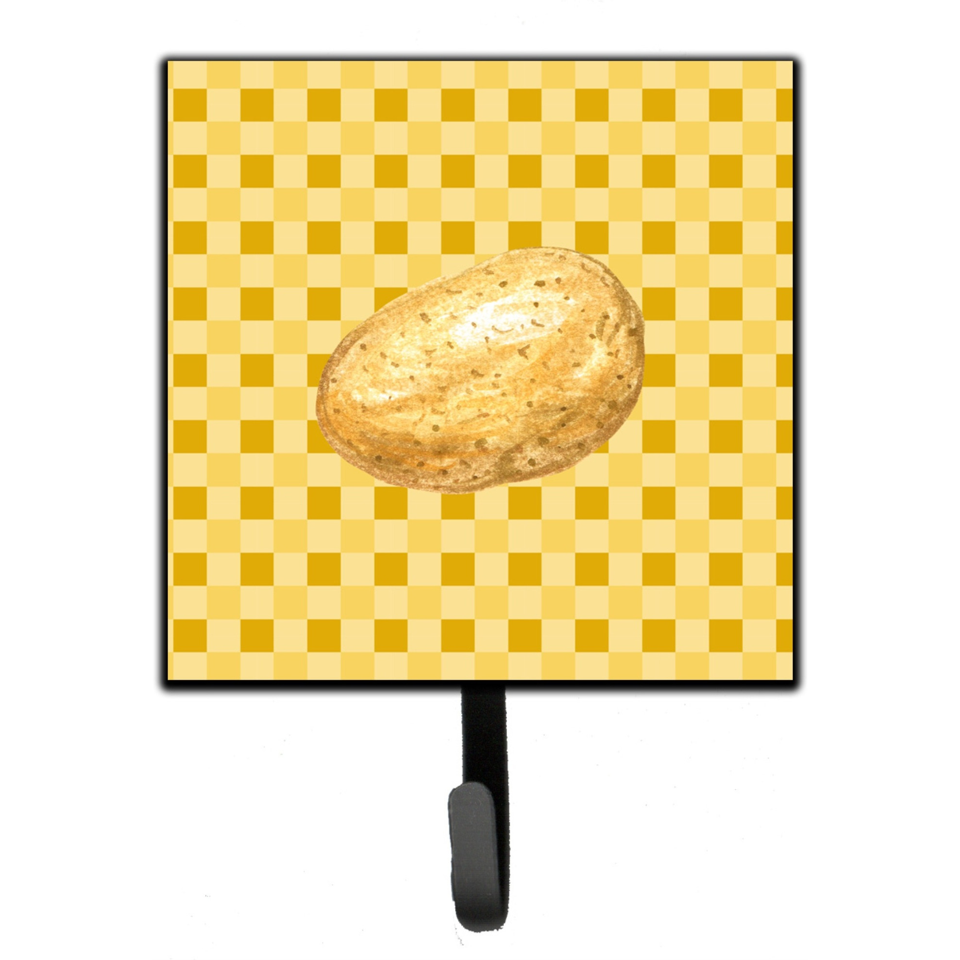 &quotCaroline's Treasures Potato on Basketweave Wall Hook, Small, Multicolor"