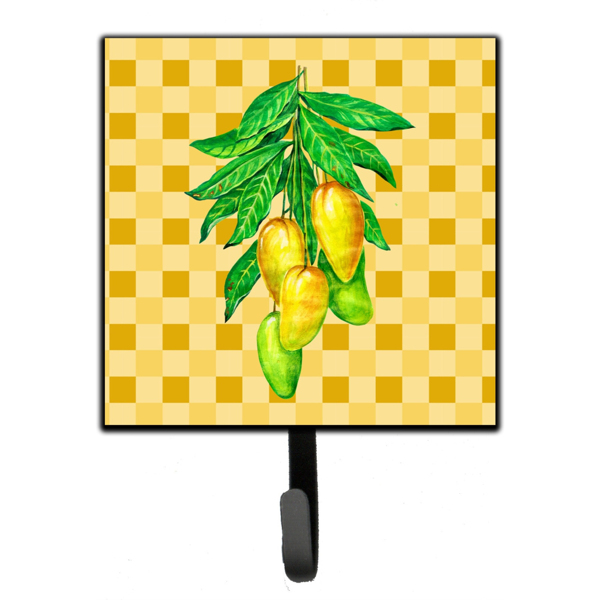 &quotCaroline's Treasures Mangos on Branch on Basketweave Wall Hook, Small, Multicolor"