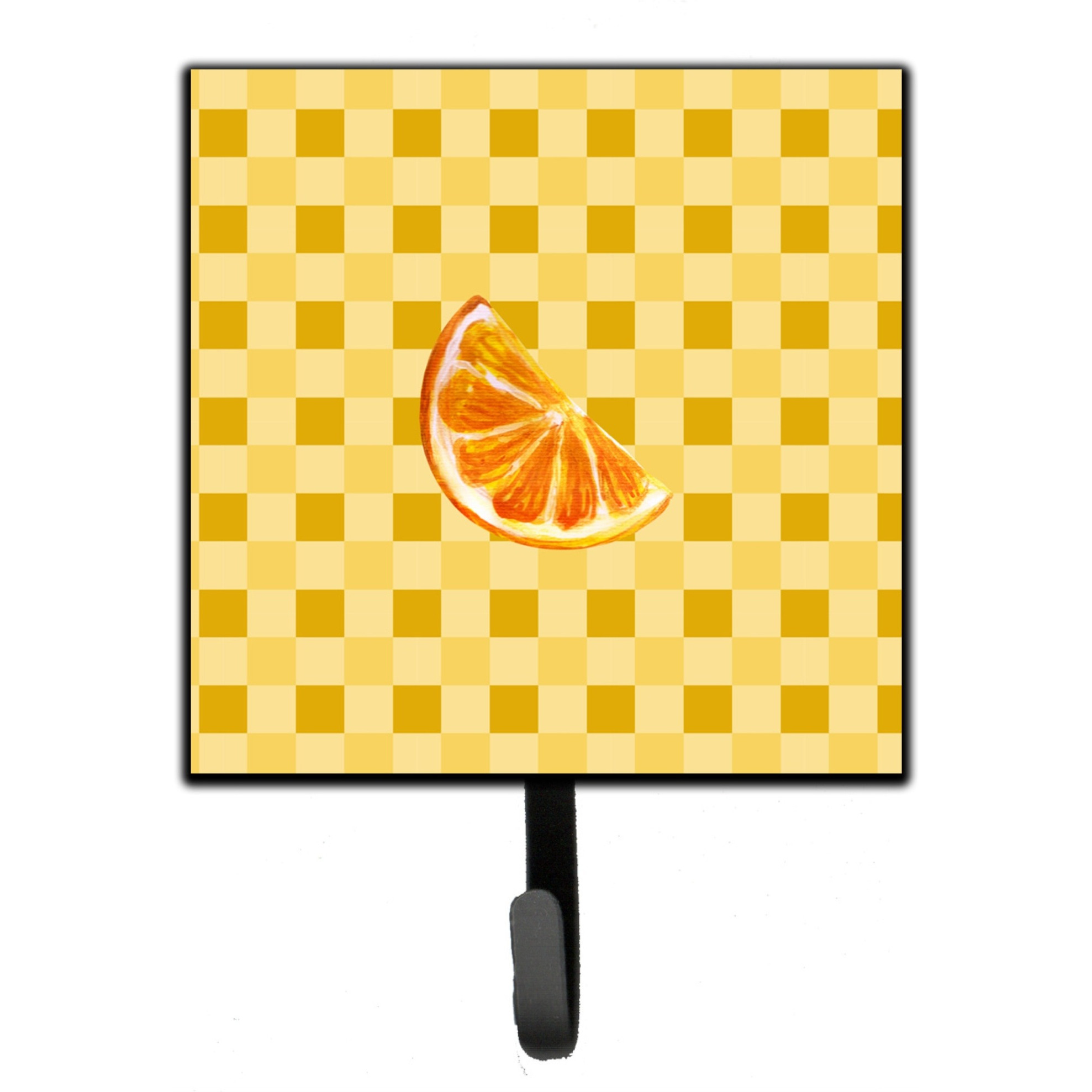 &quotCaroline's Treasures Sliced Oranges on Basketweave Wall Hook, Small, Multicolor"