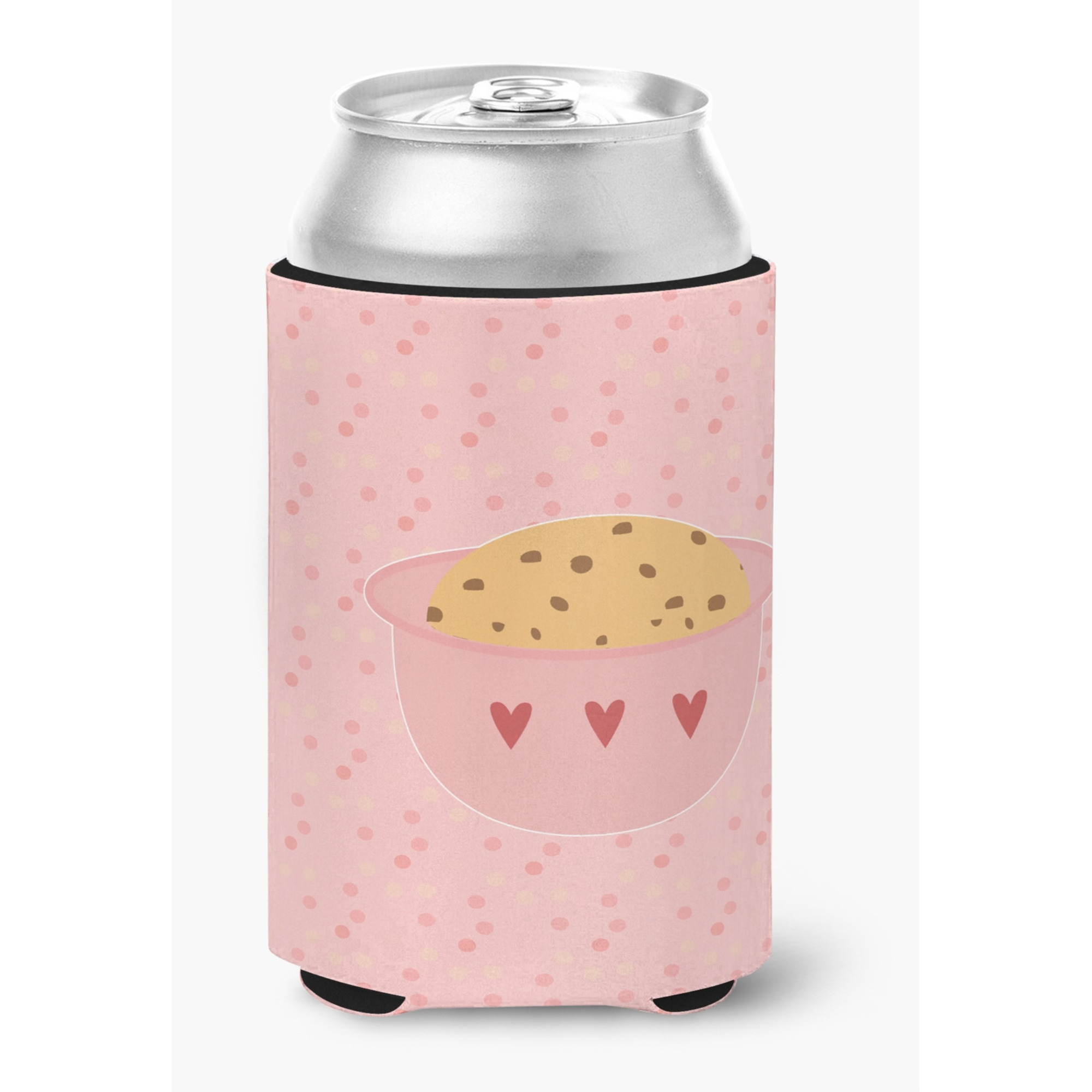 &quotCaroline's Treasures Cookie Dough Pink Decorative Can Hugger, Multicolor"