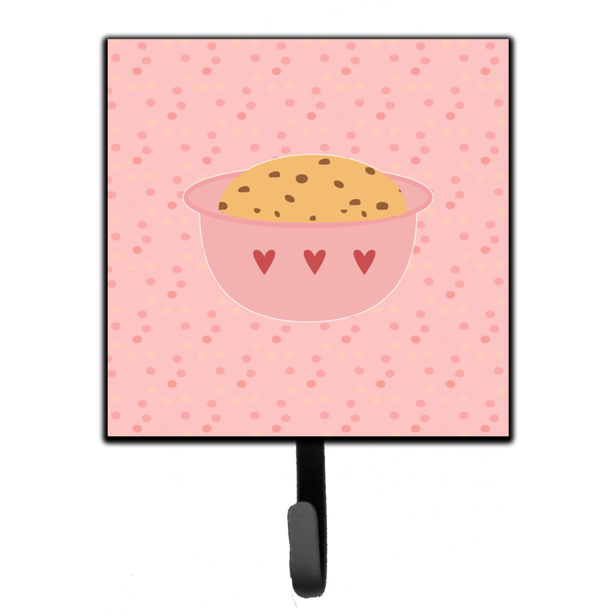 &quotCaroline's Treasures Cookie Dough Pink Wall Hook, Small, Multicolor"
