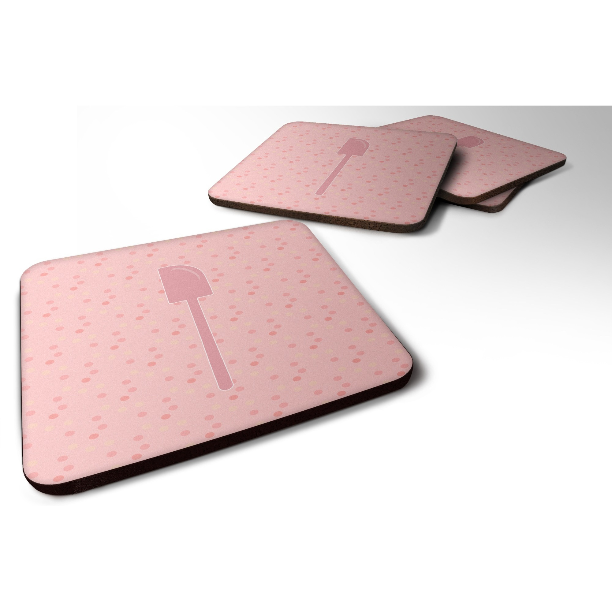 &quotCaroline's Treasures Spatula Pink Decorative coasters, 3.5, Multicolor"