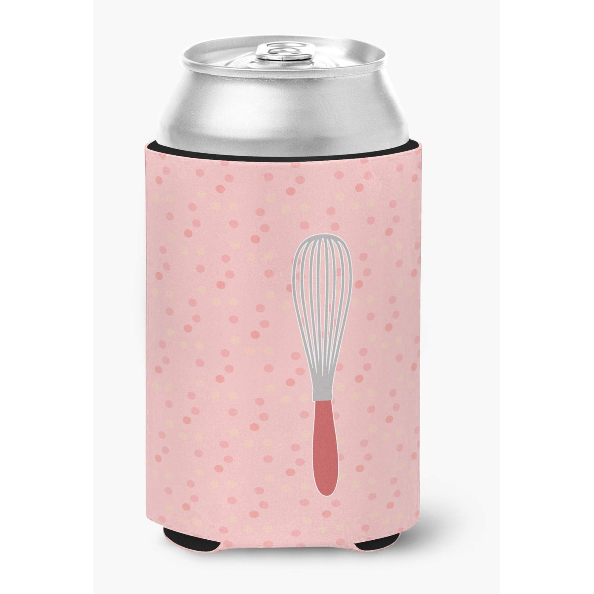 &quotCaroline's Treasures Wisk Pink Decorative Can Hugger, Multicolor"
