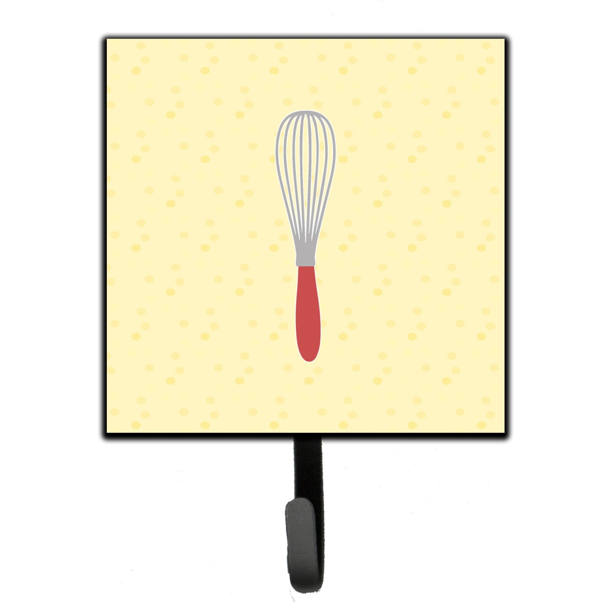 &quotCaroline's Treasures Wisk on Yellow Wall Hook, Small, Multicolor"
