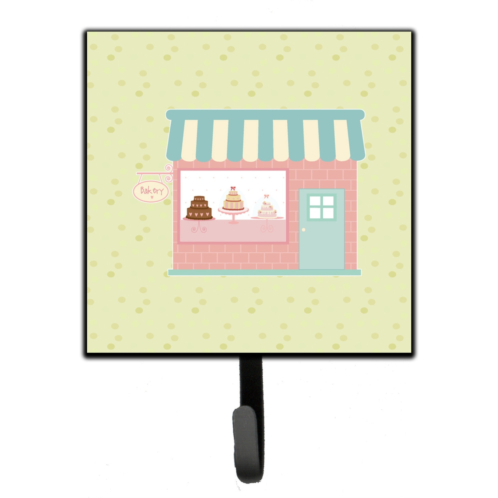 &quotCaroline's Treasures Bake Shoppe on Green Wall Hook, Small, Multicolor"