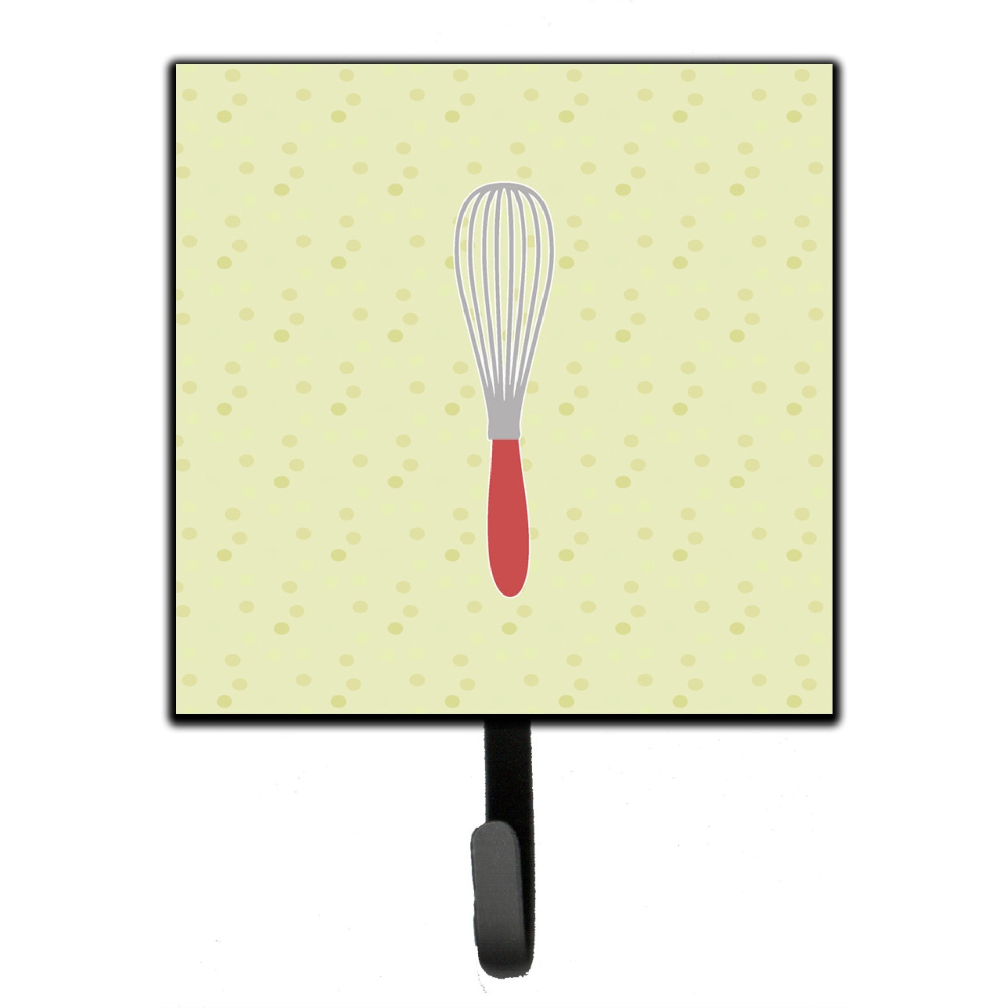 &quotCaroline's Treasures Wisk on Green Wall Hook, Small, Multicolor"