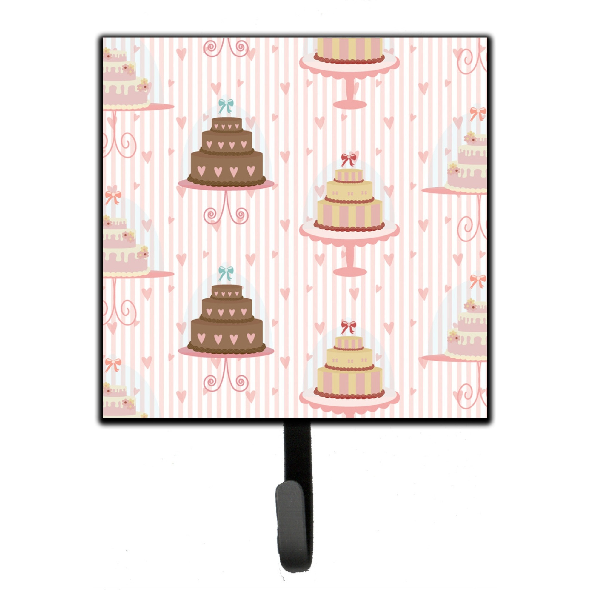 &quotCaroline's Treasures Decorated Cakes Wall Hook, Small, Multicolor"