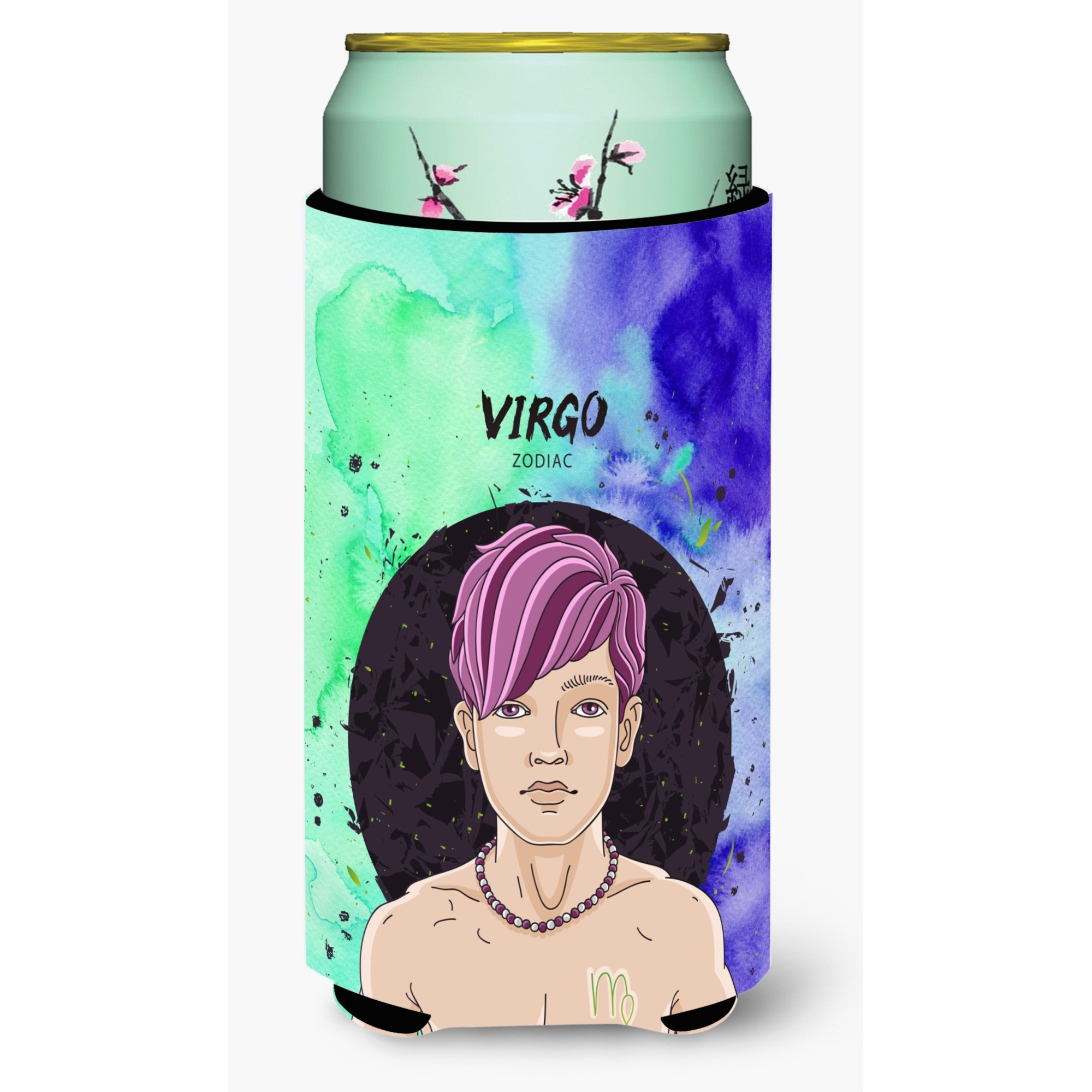 &quotCaroline's Treasures Virgo Zodiac Sign Decorative Can Hugger, Multicolor"
