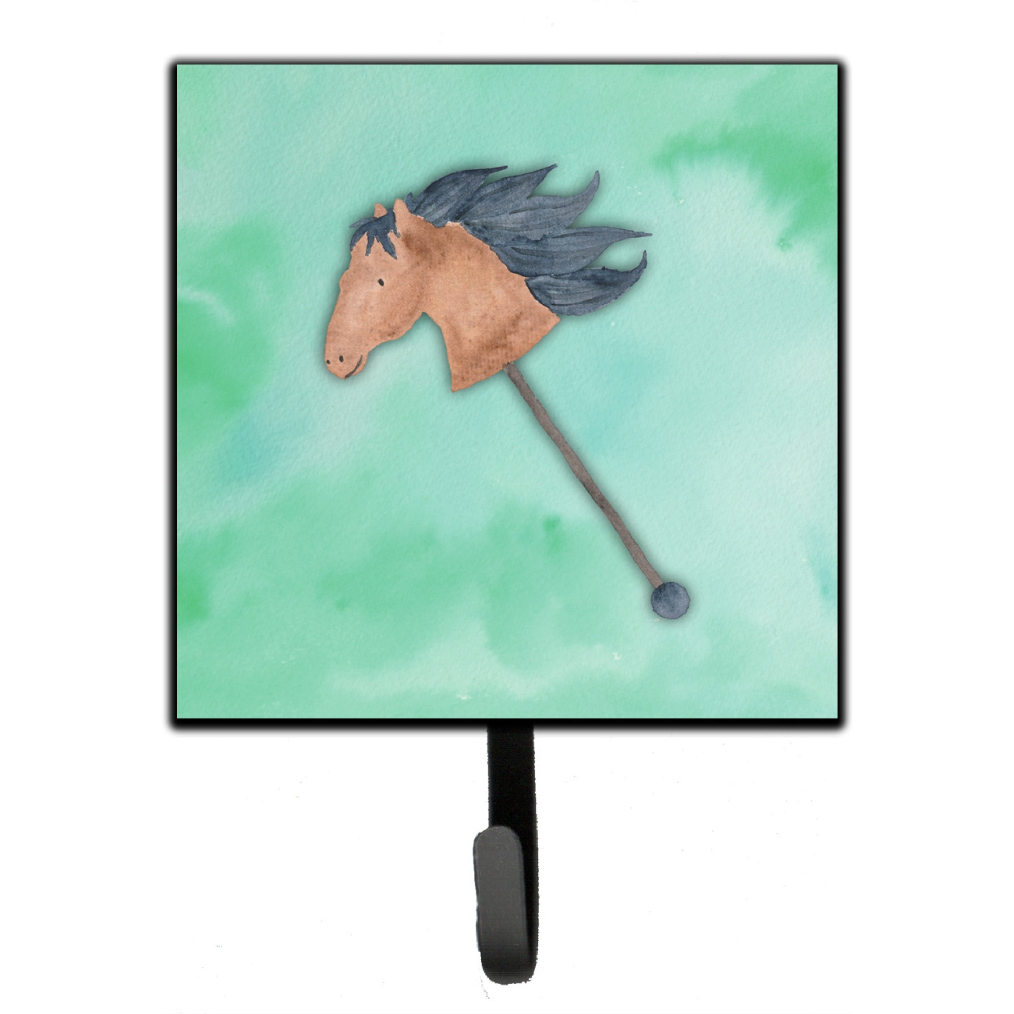 &quotCaroline's Treasures Stick Horse Watercolor Wall Hook, Small, Multicolor"