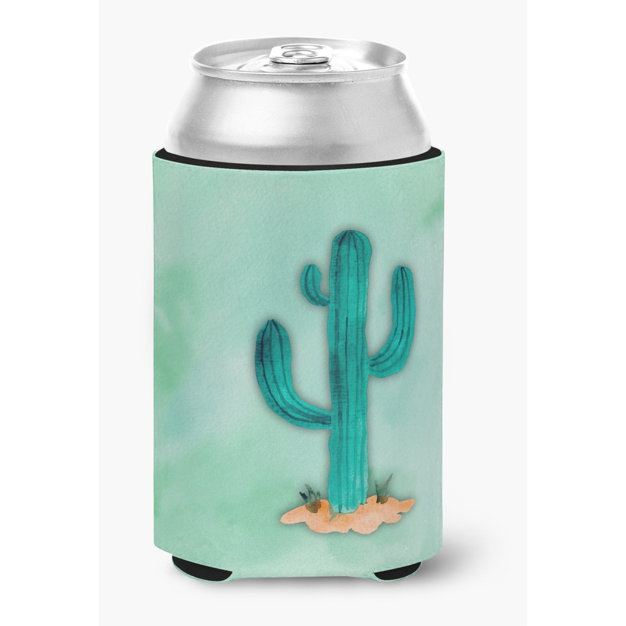 &quotCaroline's Treasures Western Cactus Watercolor Decorative Can Hugger, Multicolor"
