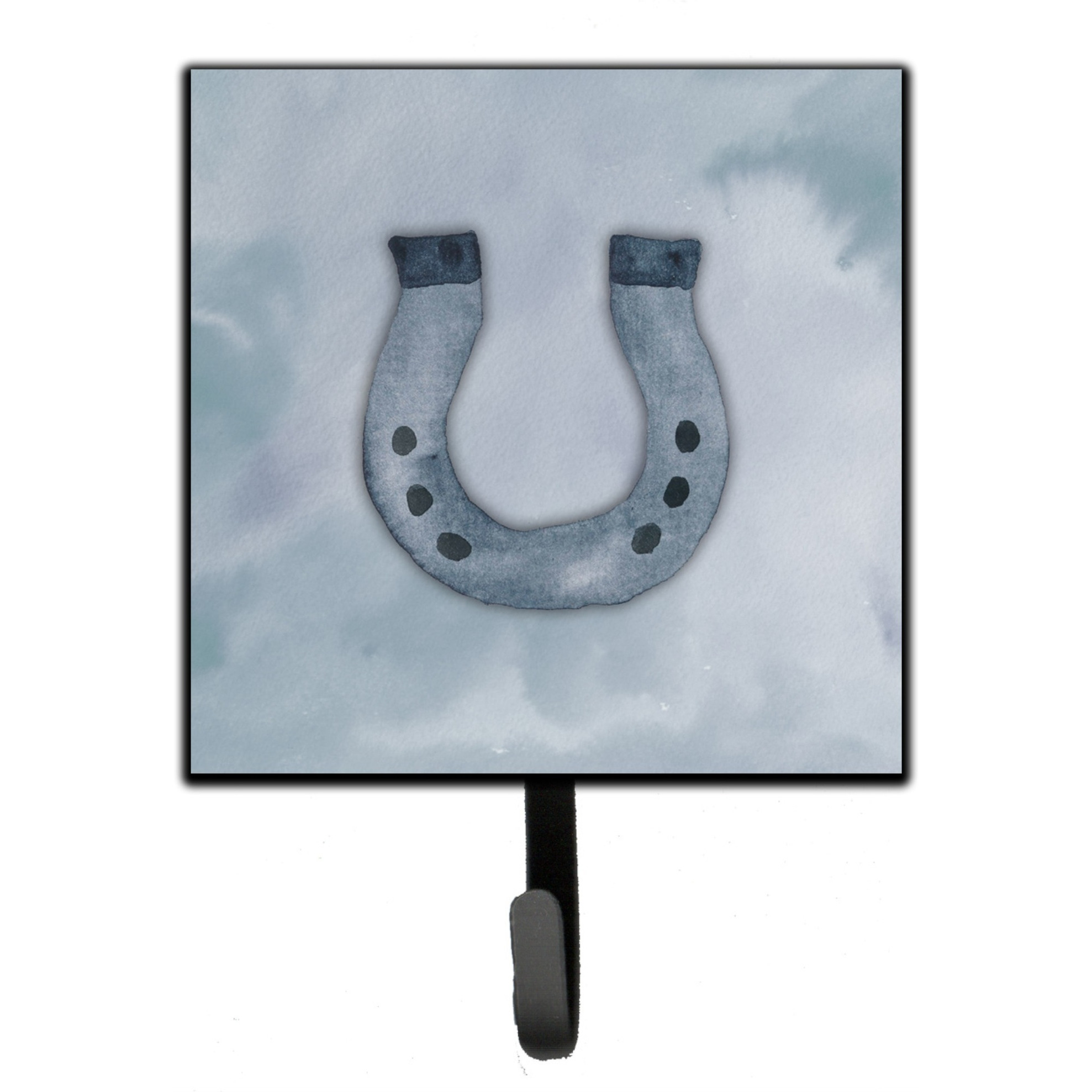 &quotCaroline's Treasures Horseshoe Watercolor Wall Hook, Small, Multicolor"