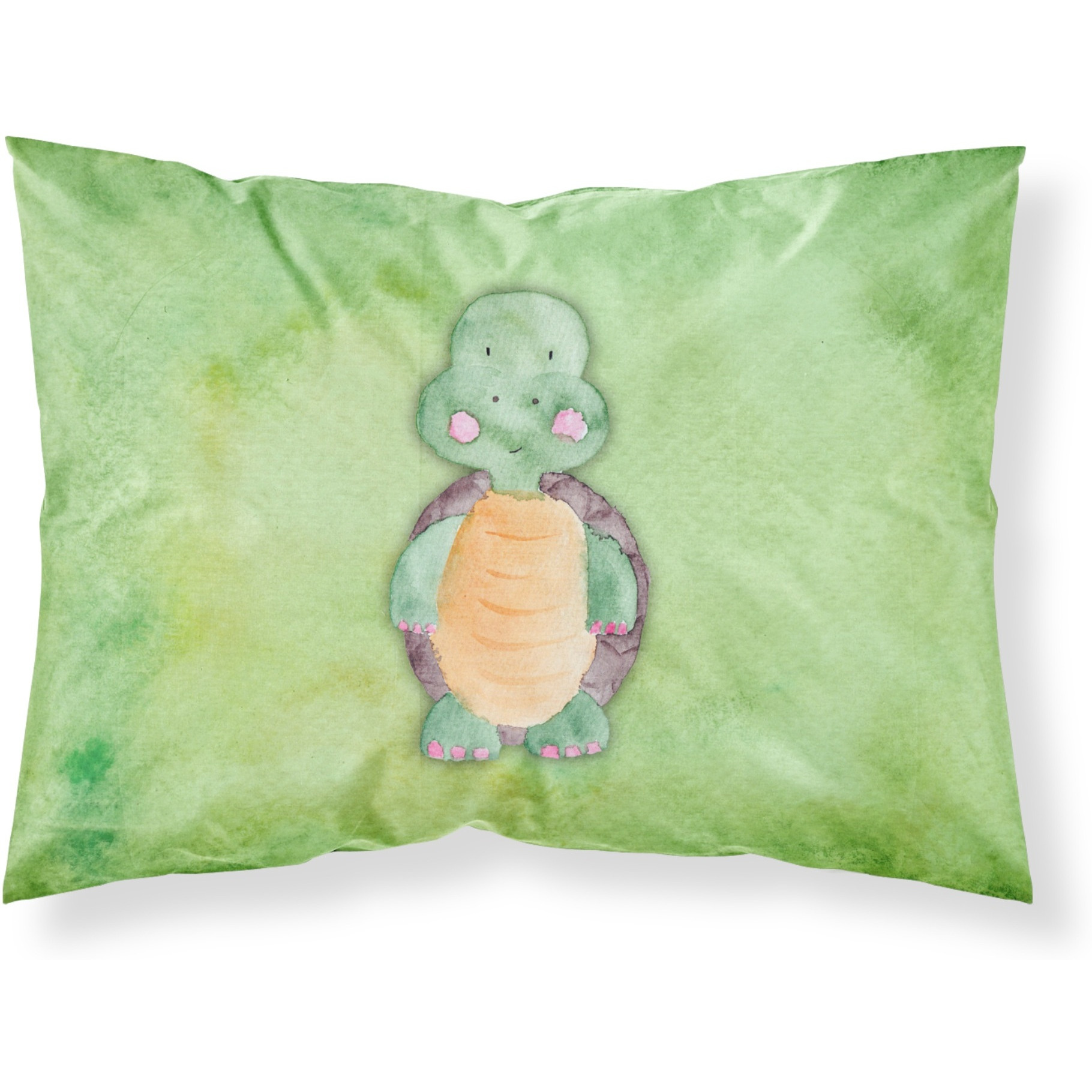 &quotCaroline's Treasures Turtle Watercolor Pillowcase, Standard, Multicolor"