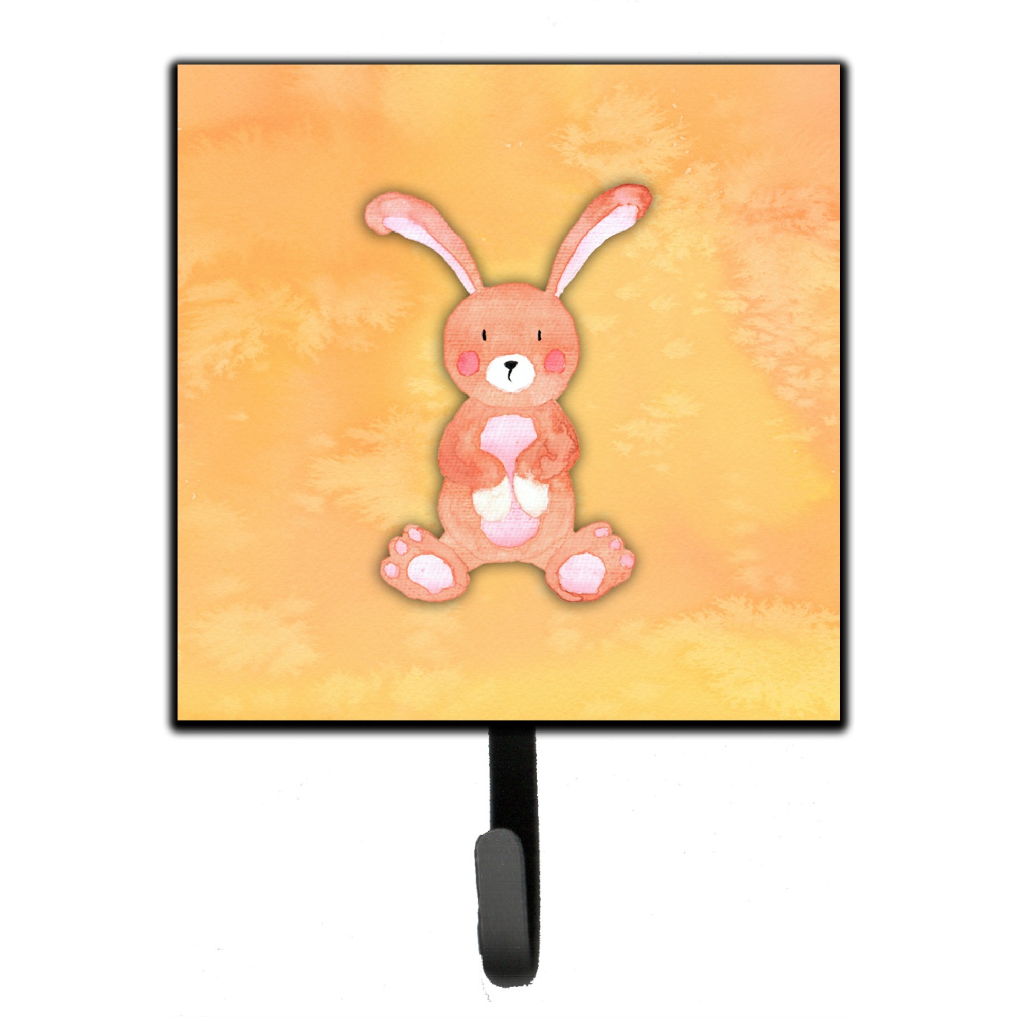 &quotCaroline's Treasures Rabbit Watercolor Wall Hook, Small, Multicolor"