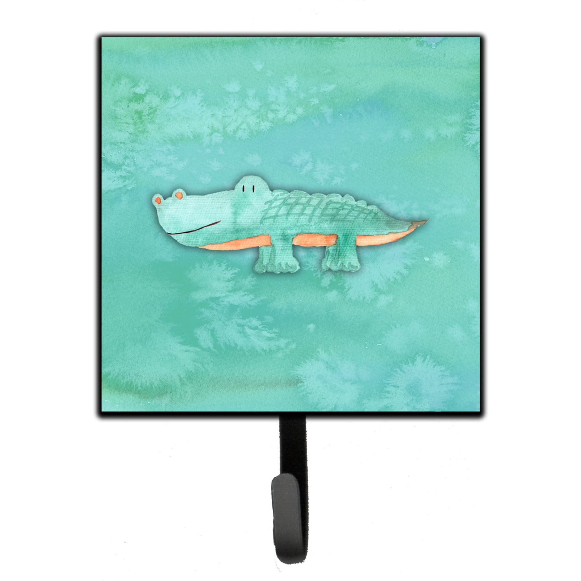 &quotCaroline's Treasures Alligator Watercolor Wall Hook, Small, Multicolor"