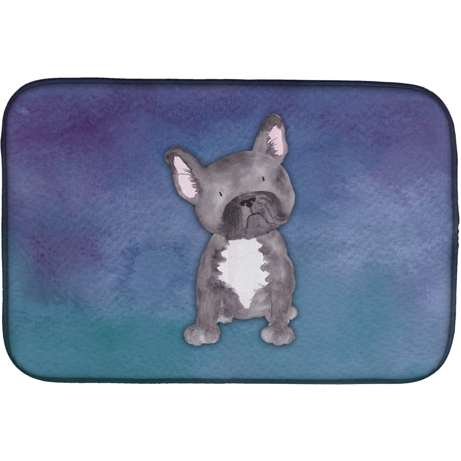 &quotCaroline's Treasures BB7395DDM Dish Drying Mat, 14"" x 21"", Multicolor"