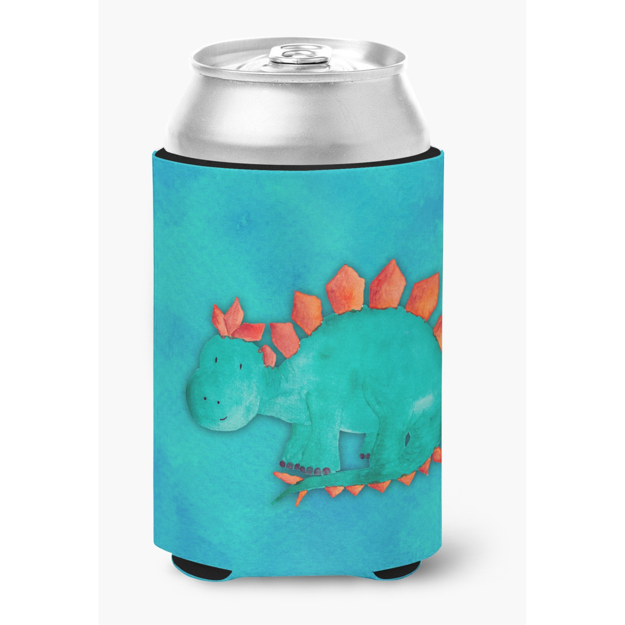 &quotCaroline's Treasures Stegosaurus Watercolor Decorative Can Hugger, Multicolor"