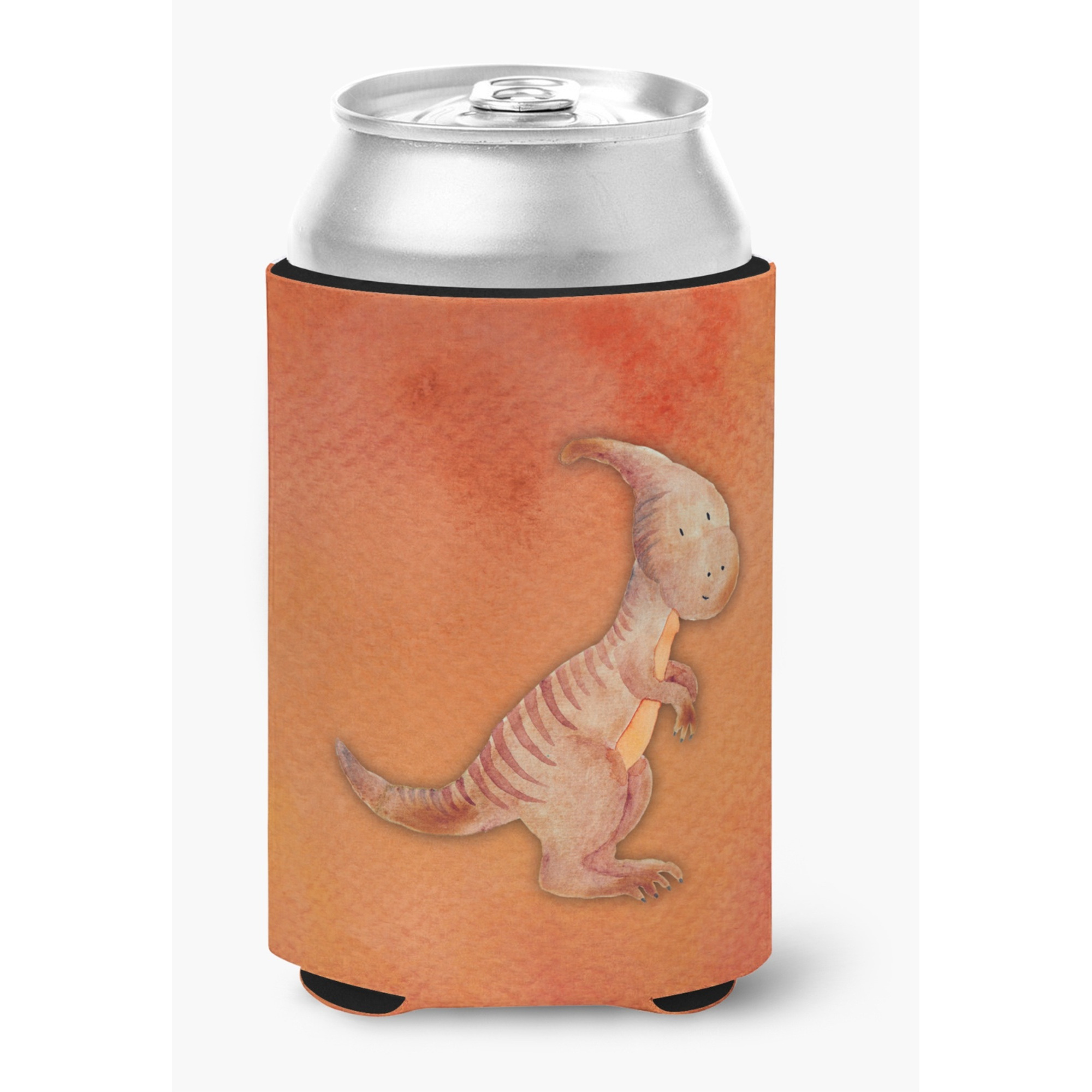 &quotCaroline's Treasures Parasaurolophus Watercolor Decorative Can Hugger, Multicolor"