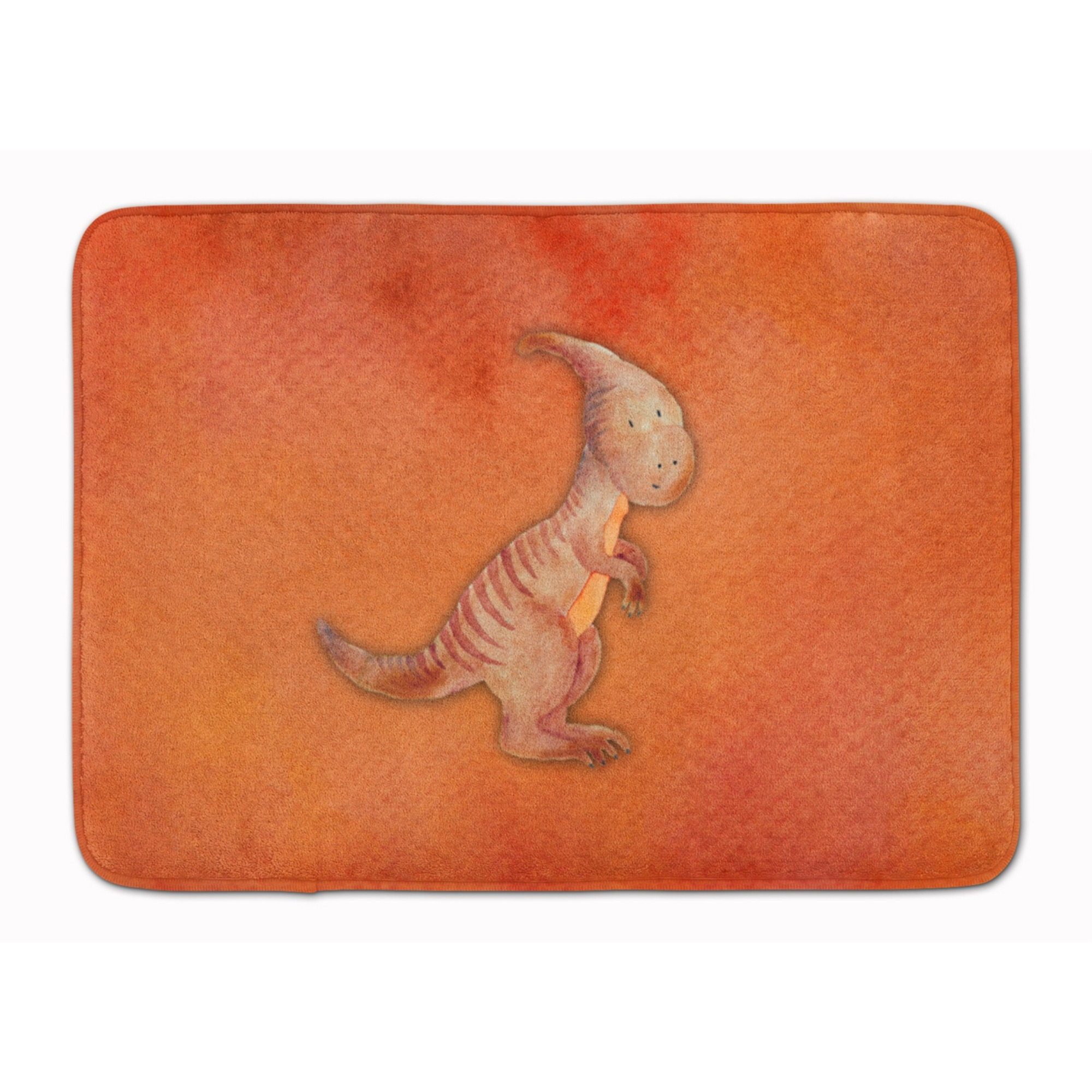 &quotCaroline's Treasures Parasaurolophus Watercolor Floor Mat, 19"" x 27"", Multicolor"
