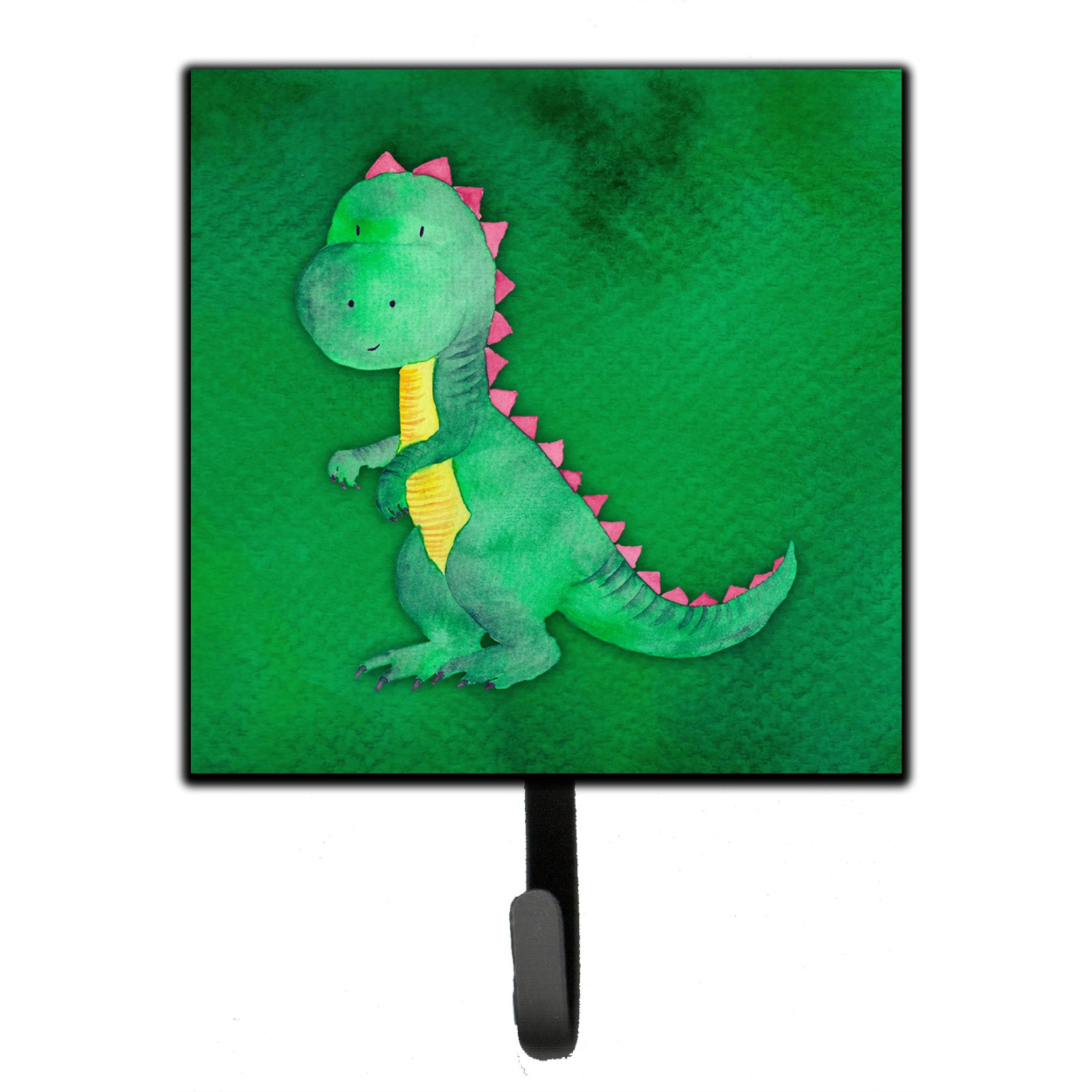 &quotCaroline's Treasures Tyrannosaurus Rex Watercolor Wall Hook, Small, Multicolor"